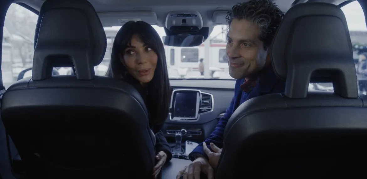 Marisol Nichols and Adam Rodriguez in Winter Spring Summer or Fall (2024)