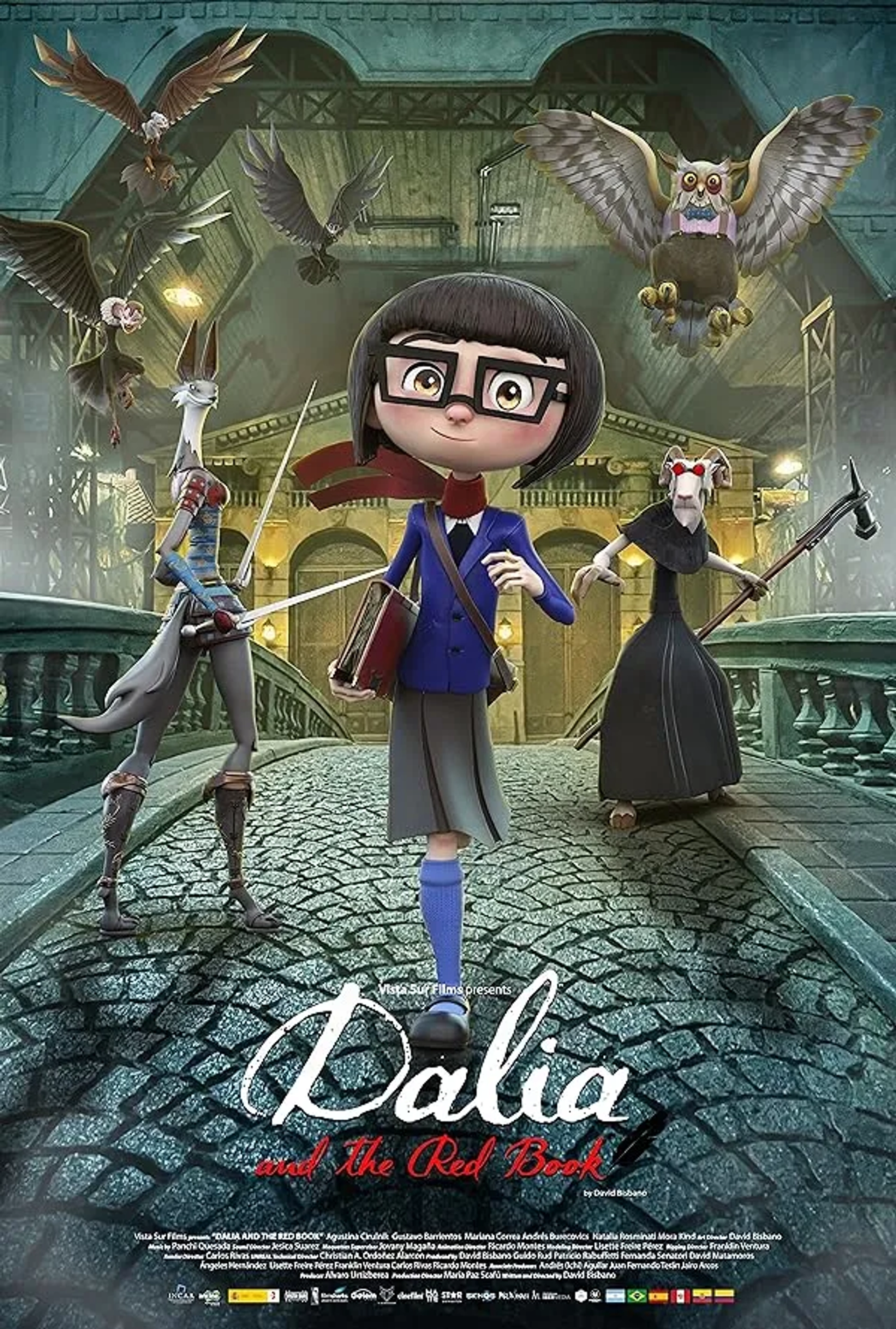 انیمیشن دالیا و کتاب قرمز (Dalia and the Red Book 2024)