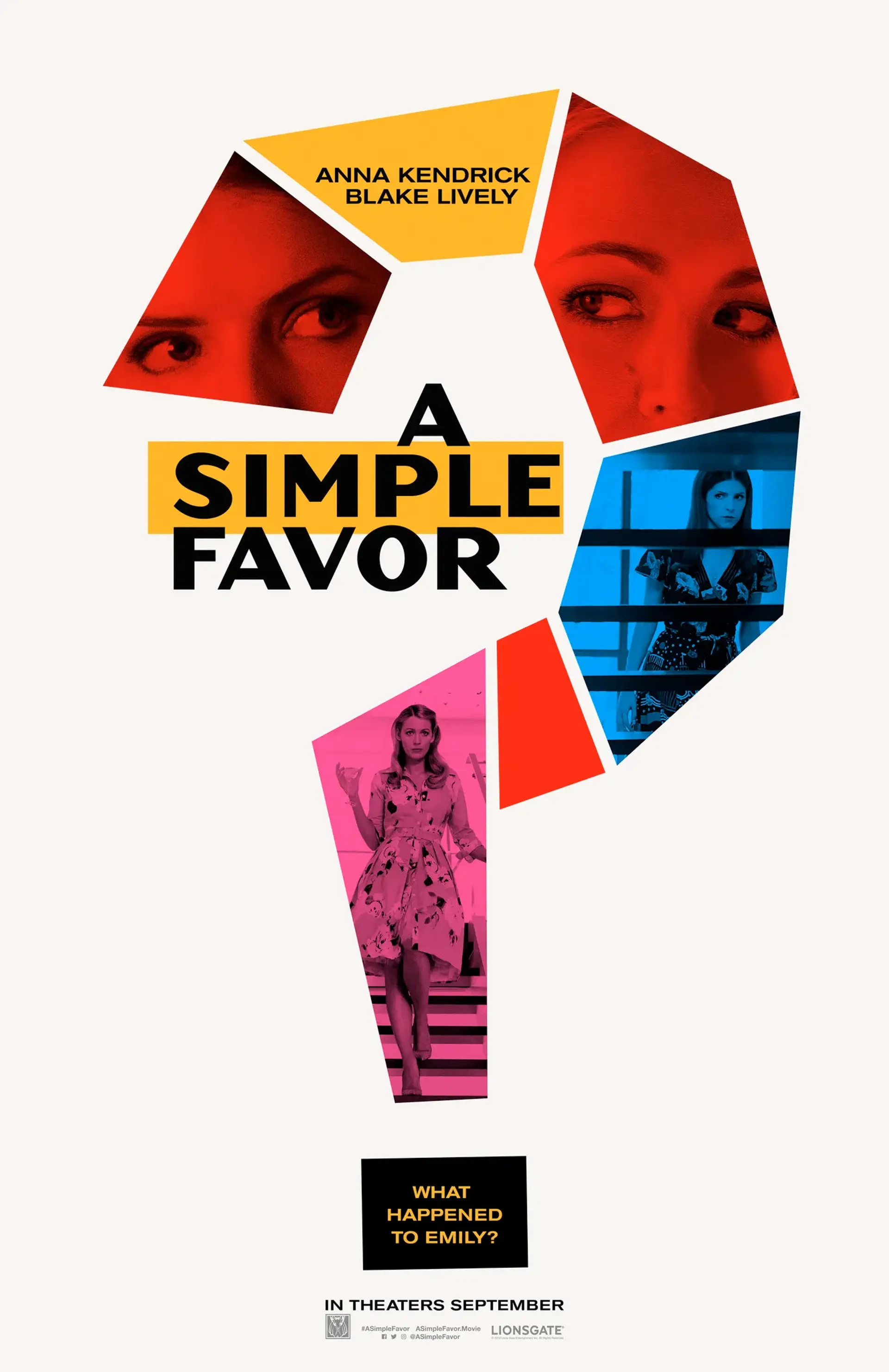 فیلم یک لطف ساده (A Simple Favor 2018)