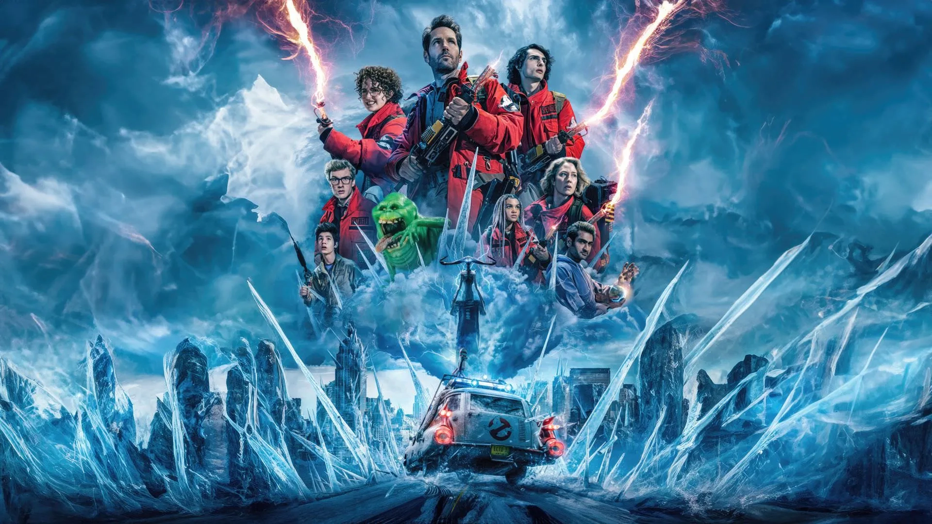جلوه های ویژه شکارچیان روح امپراتوری یخ‌زده ۲۰۲۴ Ghostbusters Frozen Empire 