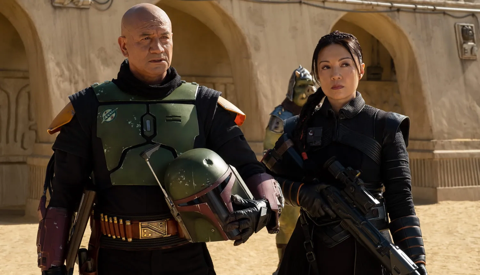 قسمتی از جلوه های ویژه کتاب بوبا فت The Book of Boba Fett