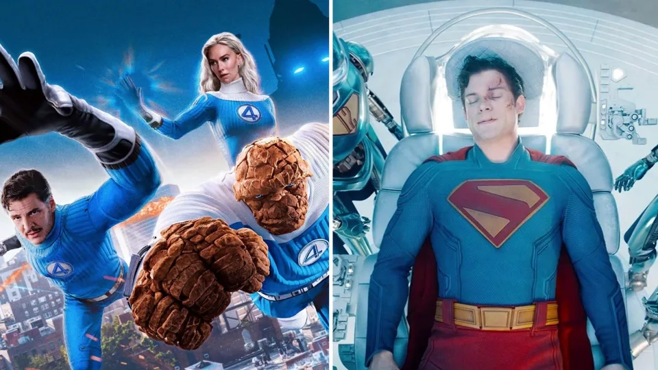 رقابت نزدیک چهار شگفت‌انگیز و سوپرمن در گیشه