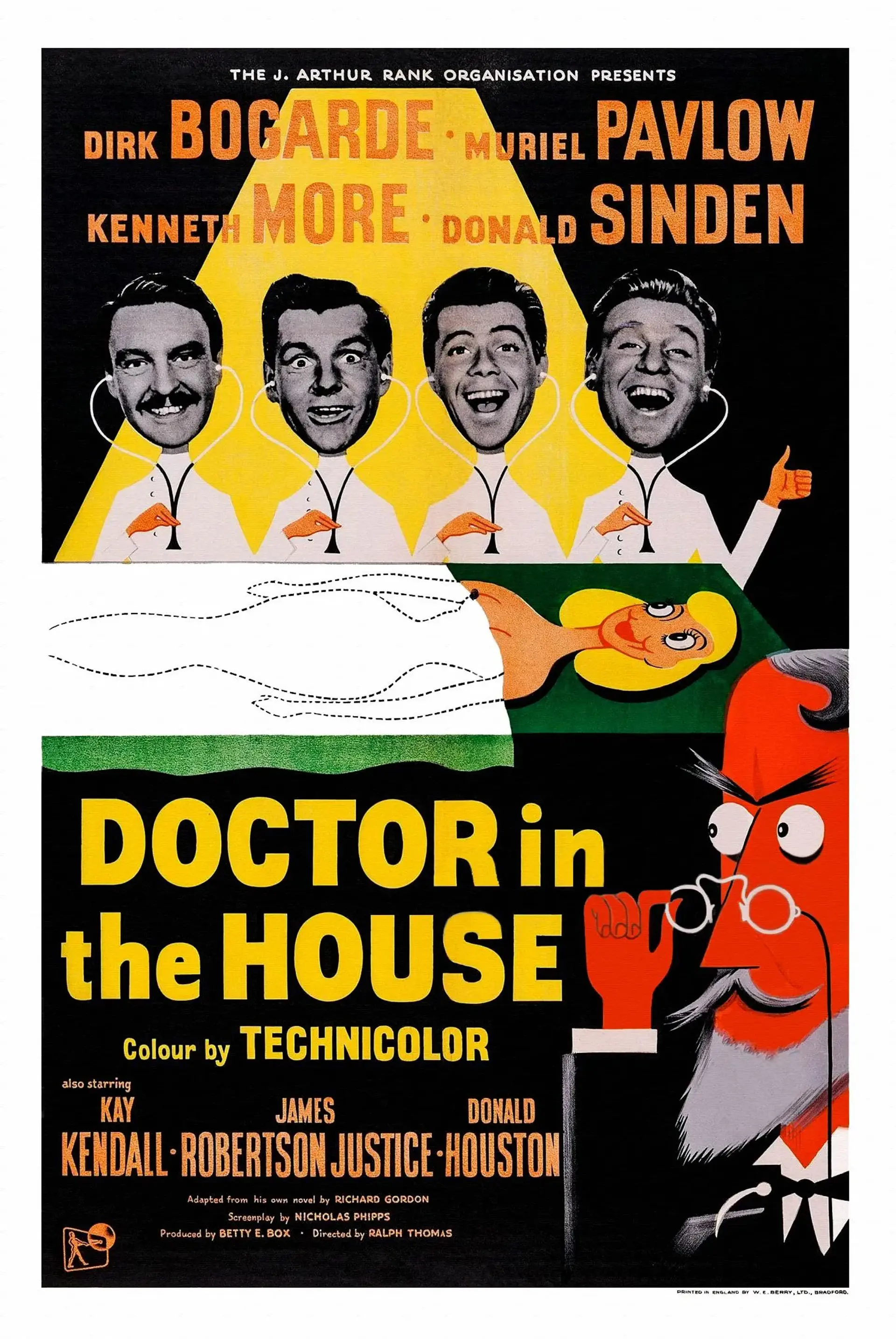 فیلم دکتر در خانه (Doctor in the House 1954)