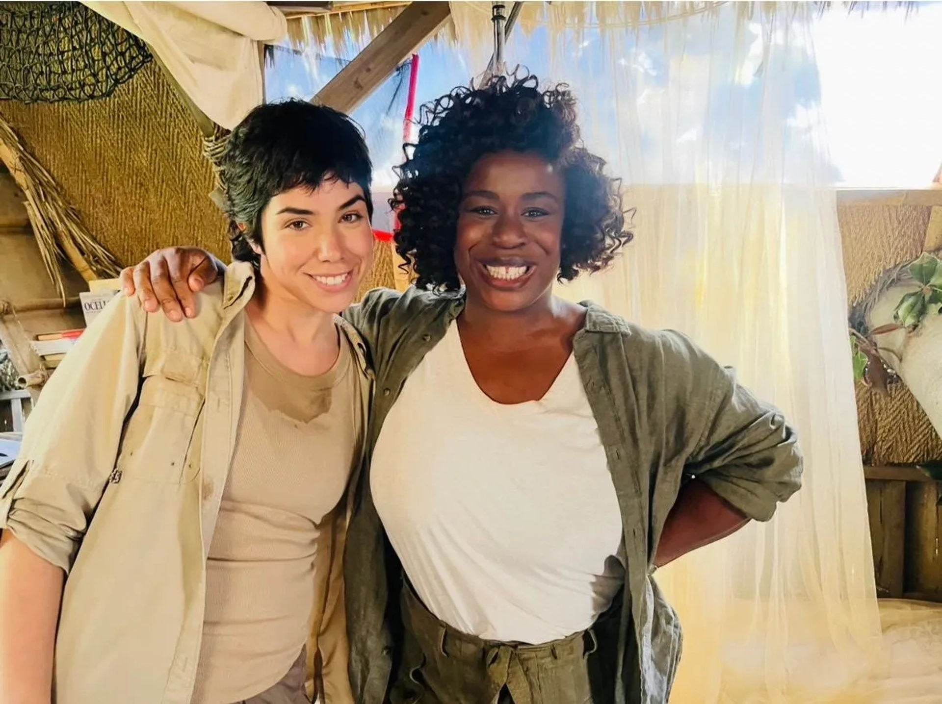 Uzo Aduba and Jess Darrow in The Third Man (2025)