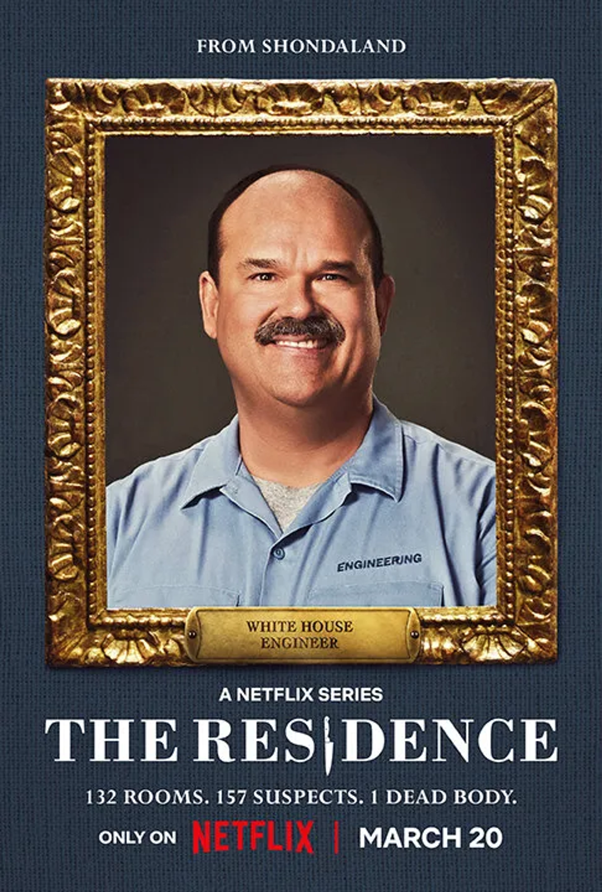Mel Rodriguez in The Residence (2025)