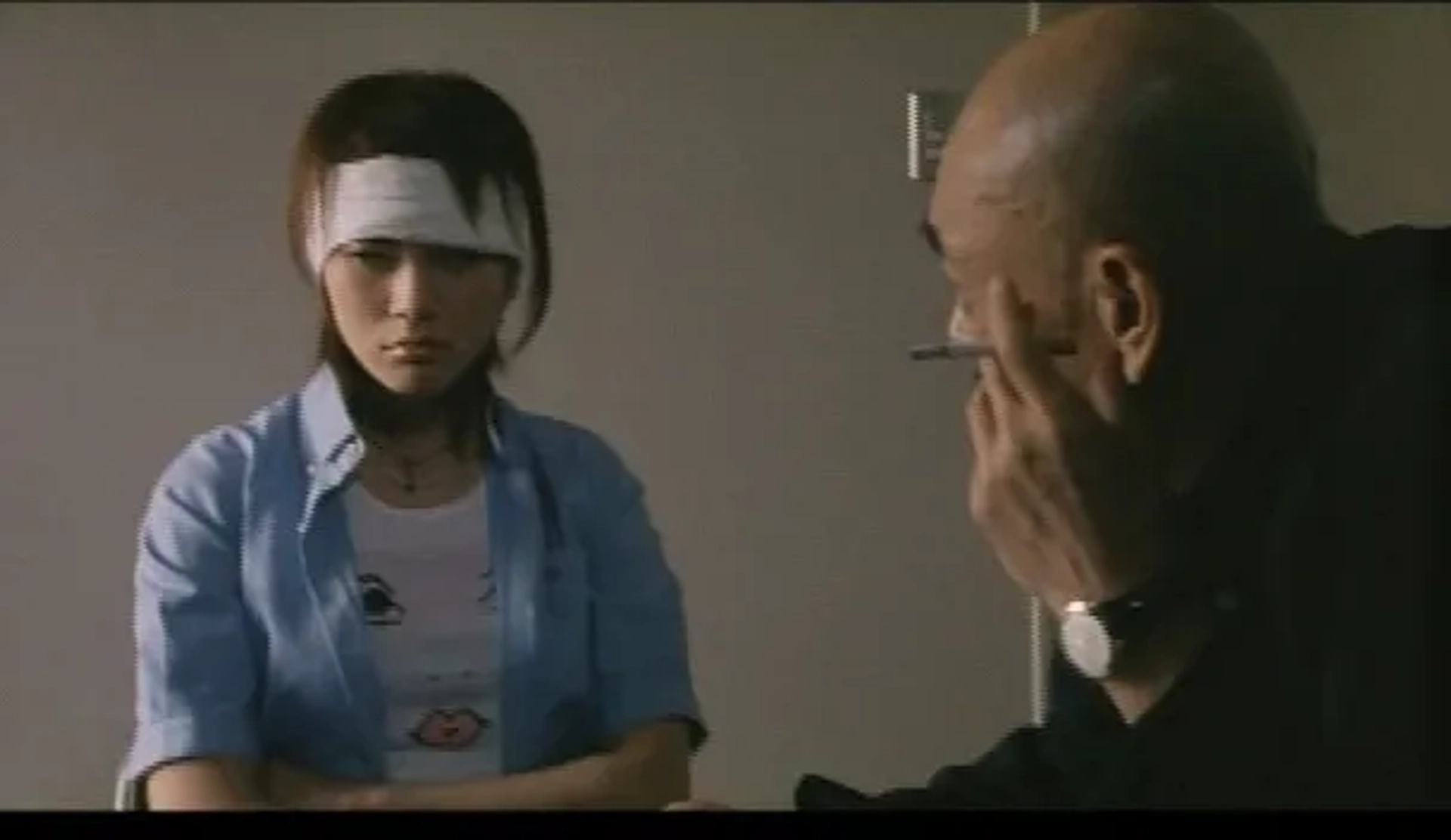 Sayako Hagiwara in Suicide Club (2001)