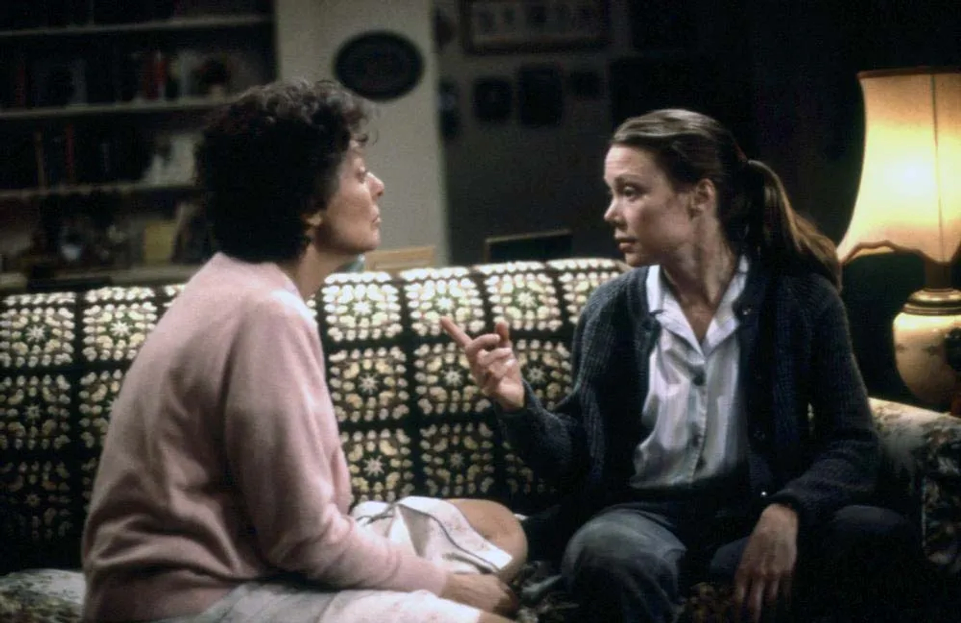 Sissy Spacek and Anne Bancroft in 'night, Mother (1986)