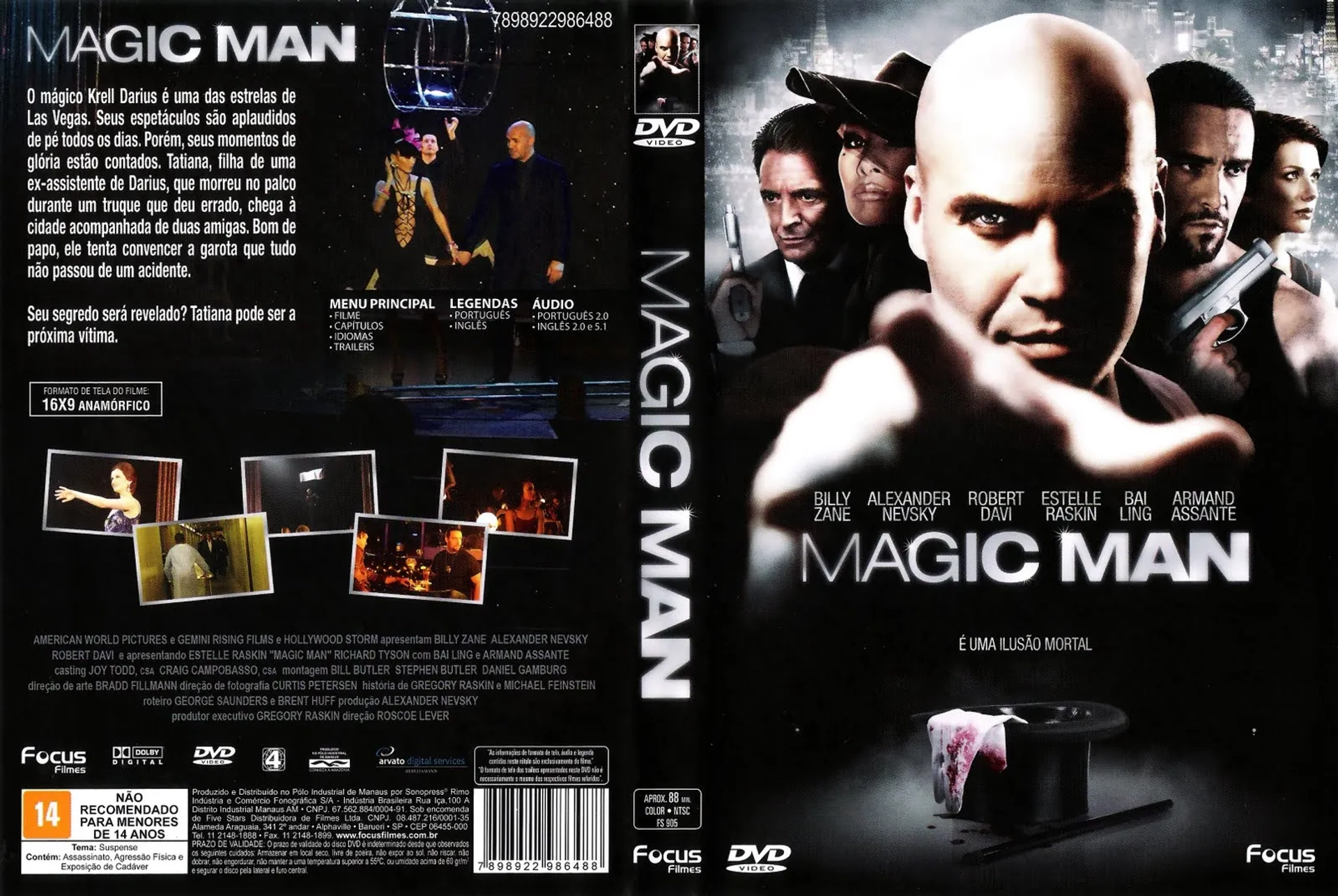Bai Ling, Billy Zane, Armand Assante, Alexander Nevsky, and Estelle Raskin in Magic Man (2010)