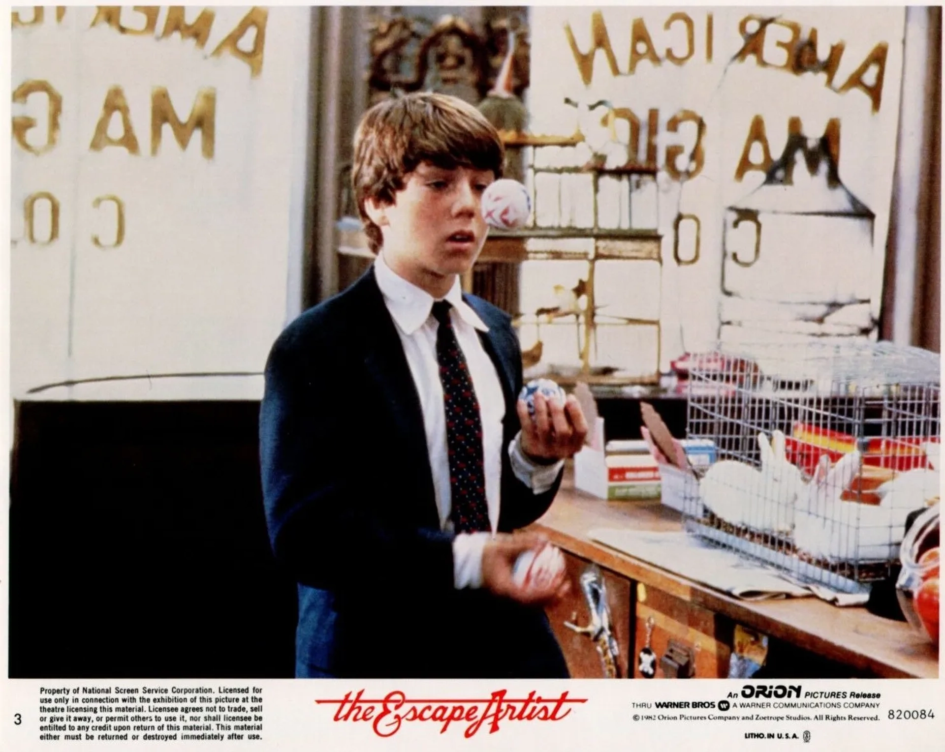 Griffin O'Neal in The Escape Artist (1982)