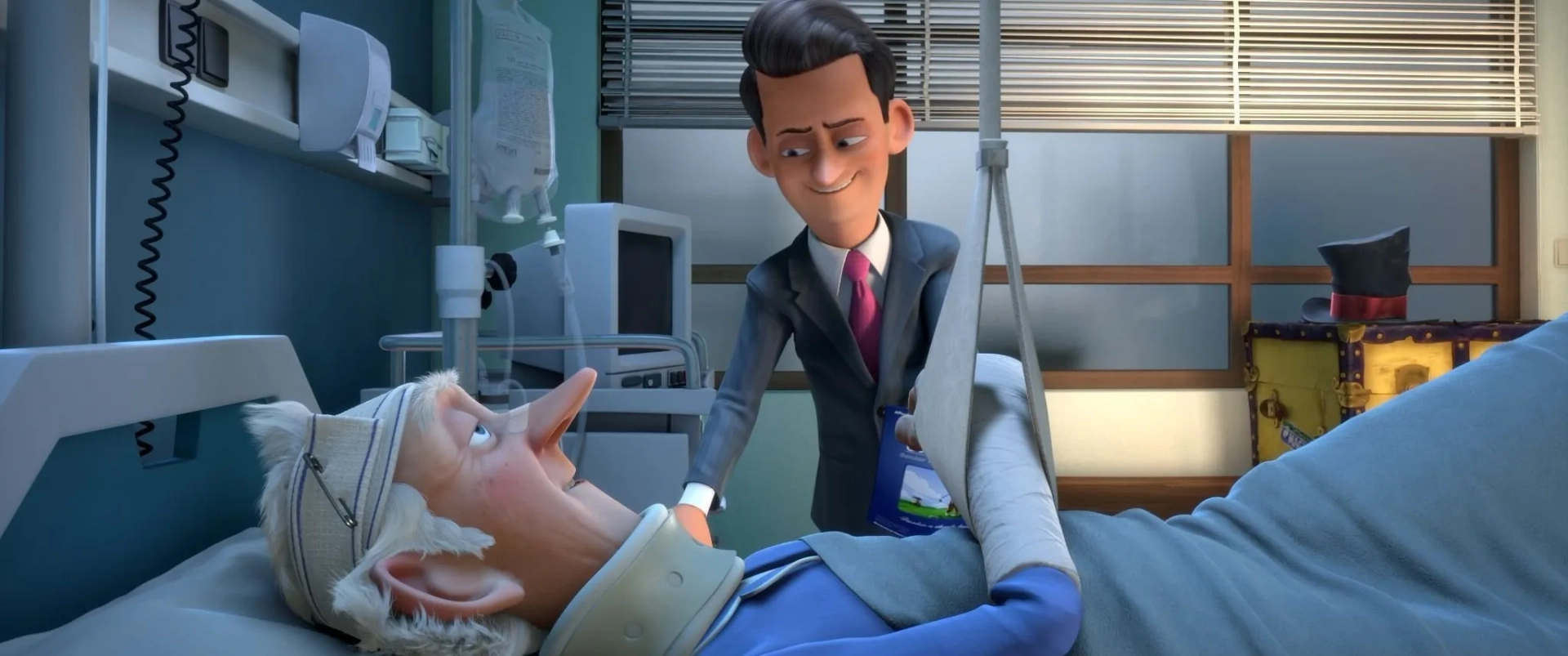 Doug Stone and Grant George in Thunder and the House of Magic (2013)