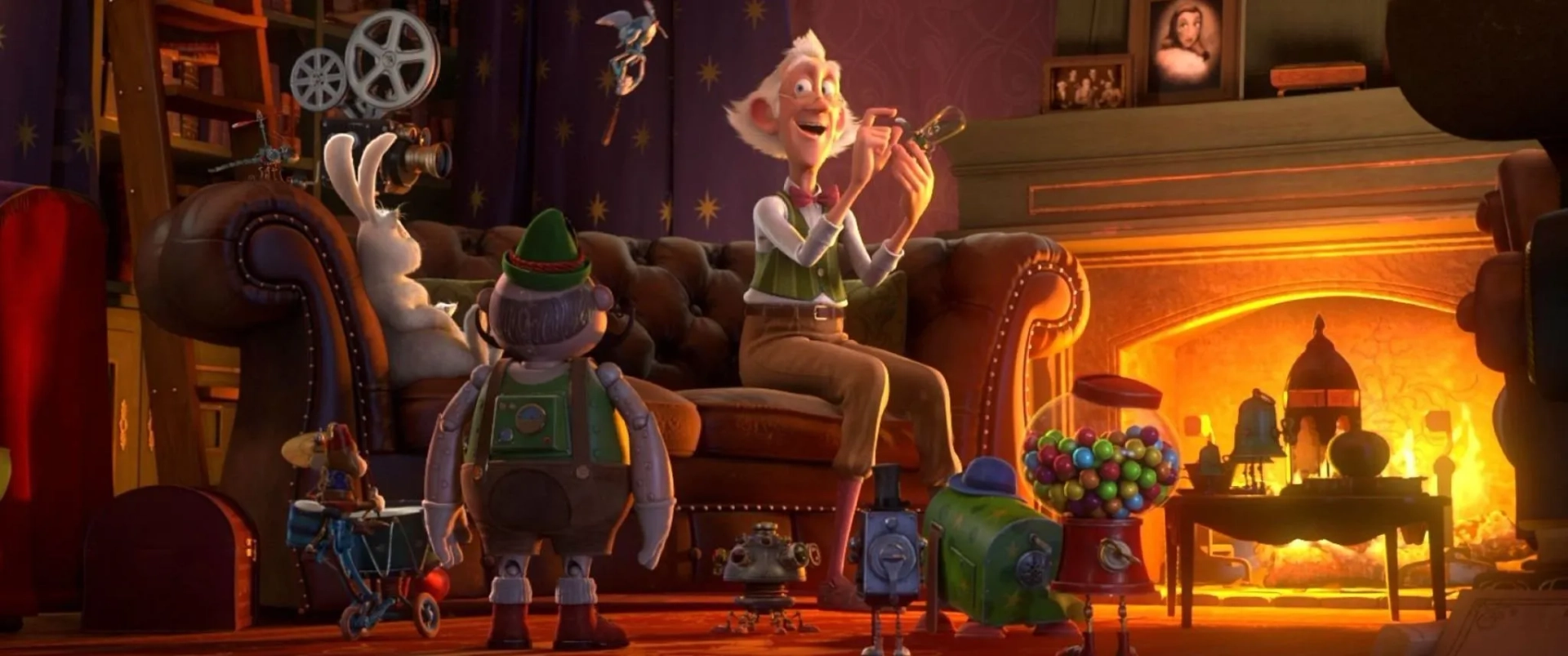 Doug Stone, Shanelle Gray, and George Babbit in Thunder and the House of Magic (2013)