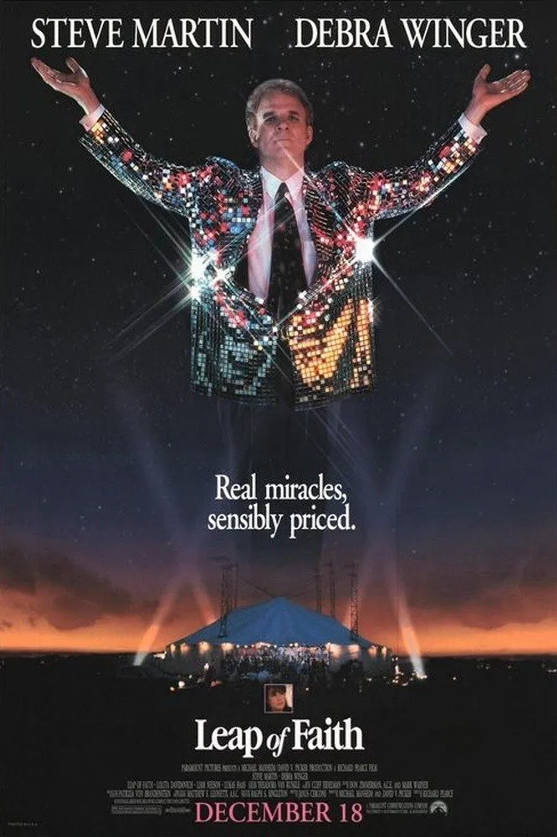 Steve Martin in Leap of Faith (1992)