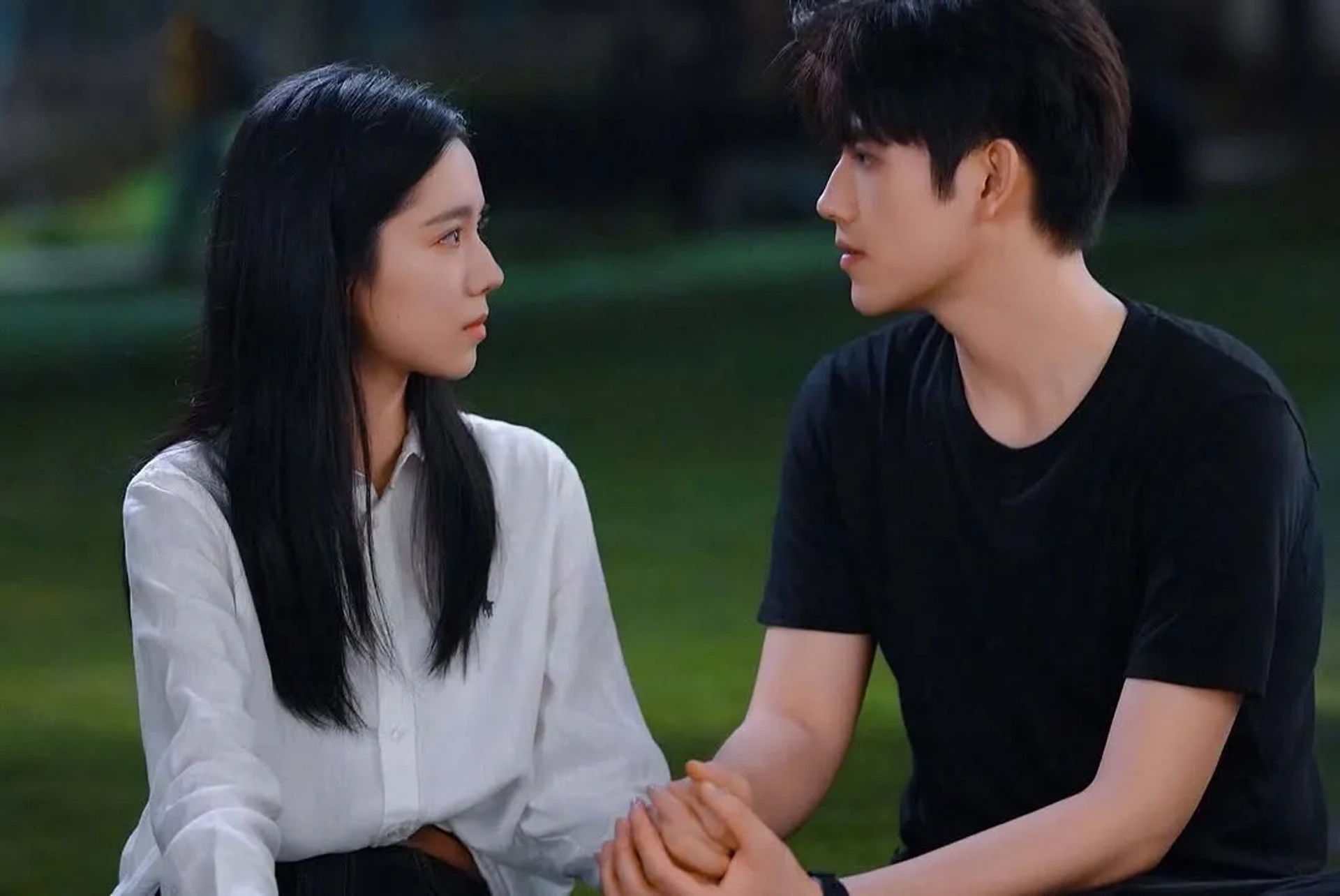 Dafei Zhuang and Arthur Chen in Eat Run Love (2025)