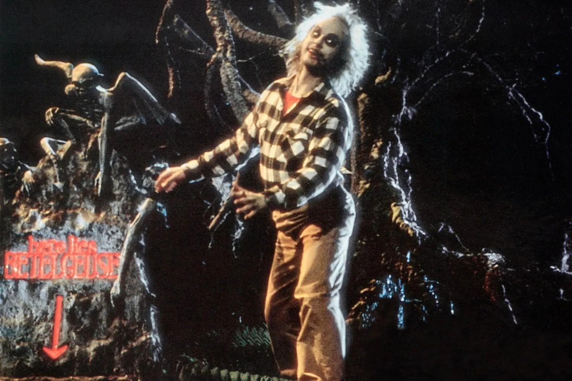 Michael Keaton in Beetlejuice (1988)