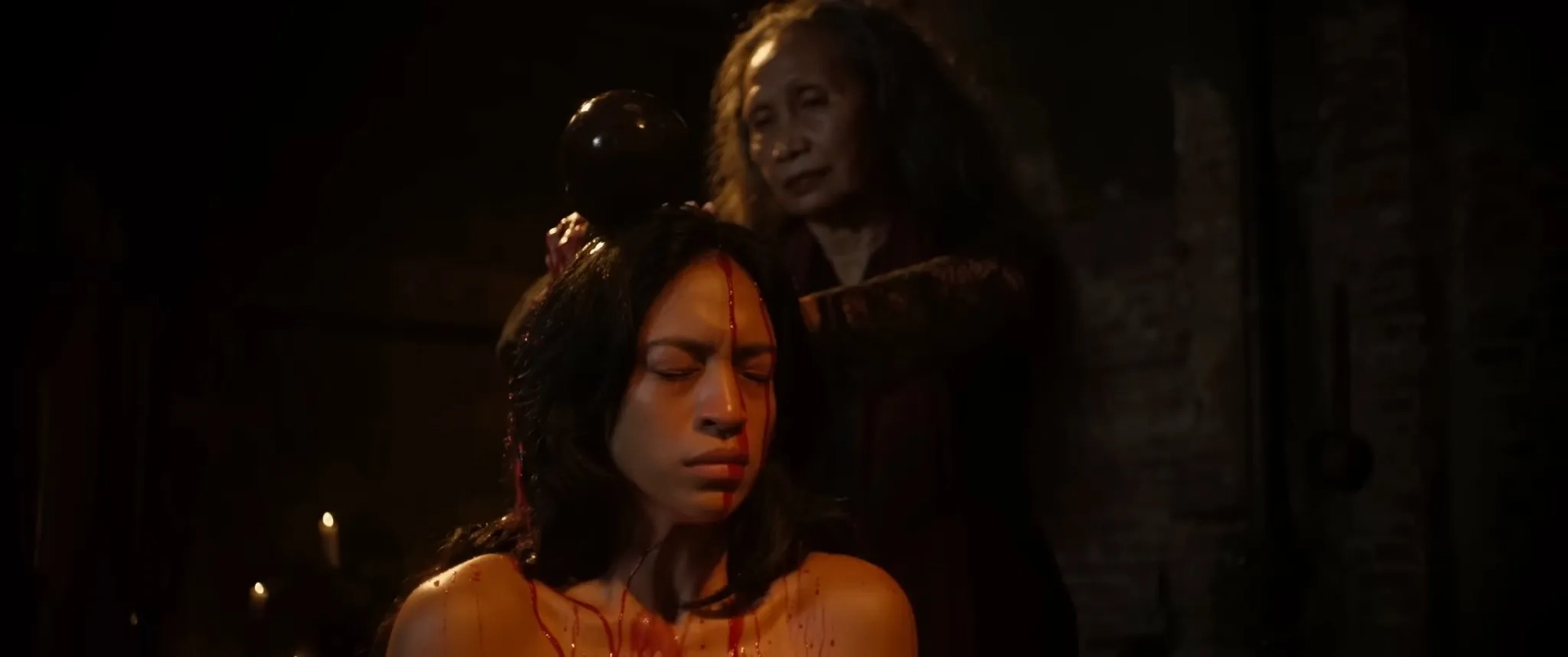 Elly D. Luthan and Taskya Namya in The Demon's Bride (2025)