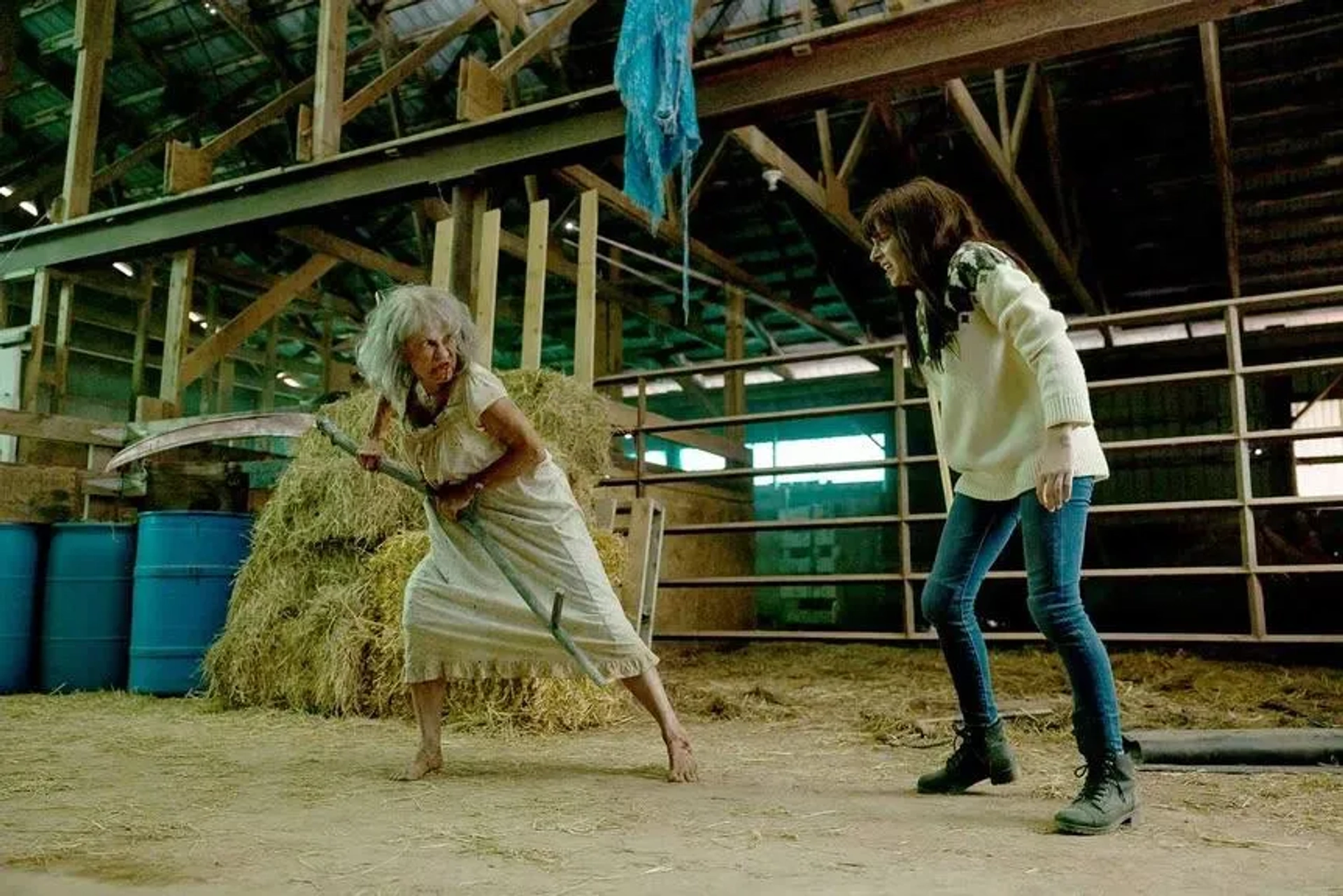 Nicky Guadagni and Romy Weltman in Revival (2025)