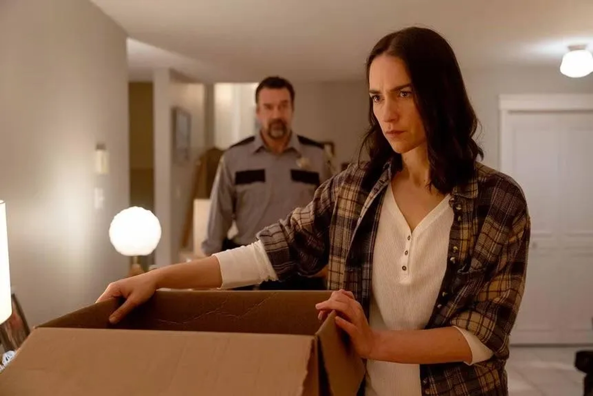 David James Elliott and Melanie Scrofano in Revival (2025)