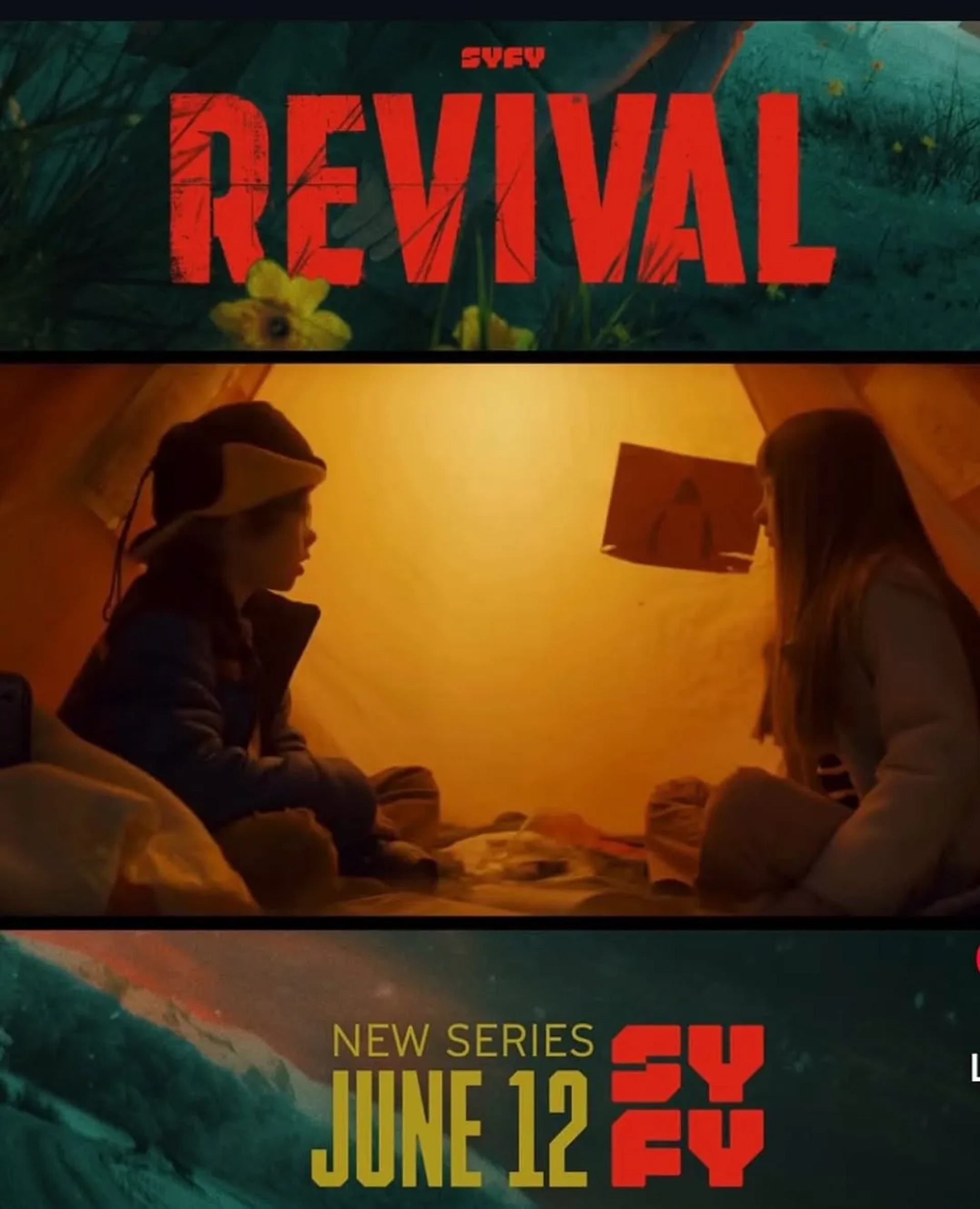 Hudson Wurster and Flora McInroy in Revival (2025)