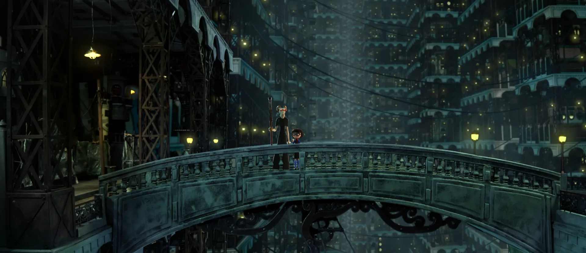 Gustavo Barrientos and Agustina Cirulnik in Dalia and the Red Book (2024)