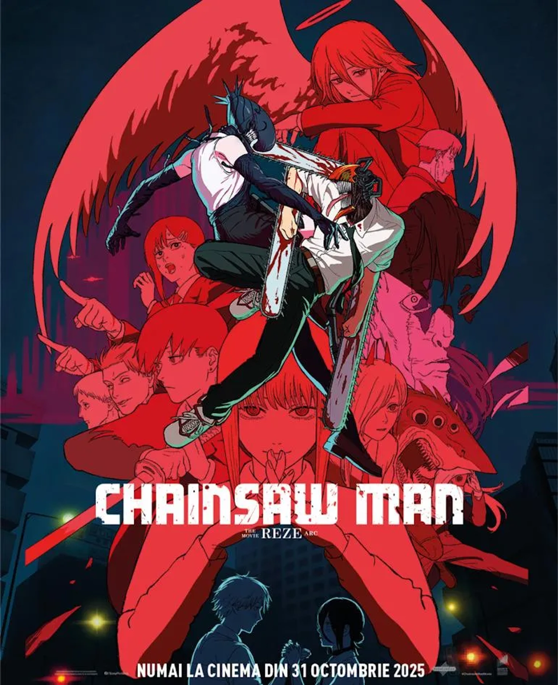 Ai Fairouz, Kikunosuke Toya, Maaya Uchida, Natsuki Hanae, Reina Ueda, Karin Takahashi, Yûya Uchida, Tomori Kusunoki, and Shôgo Sakata in Chainsaw Man - The Movie: Reze Arc (2025)