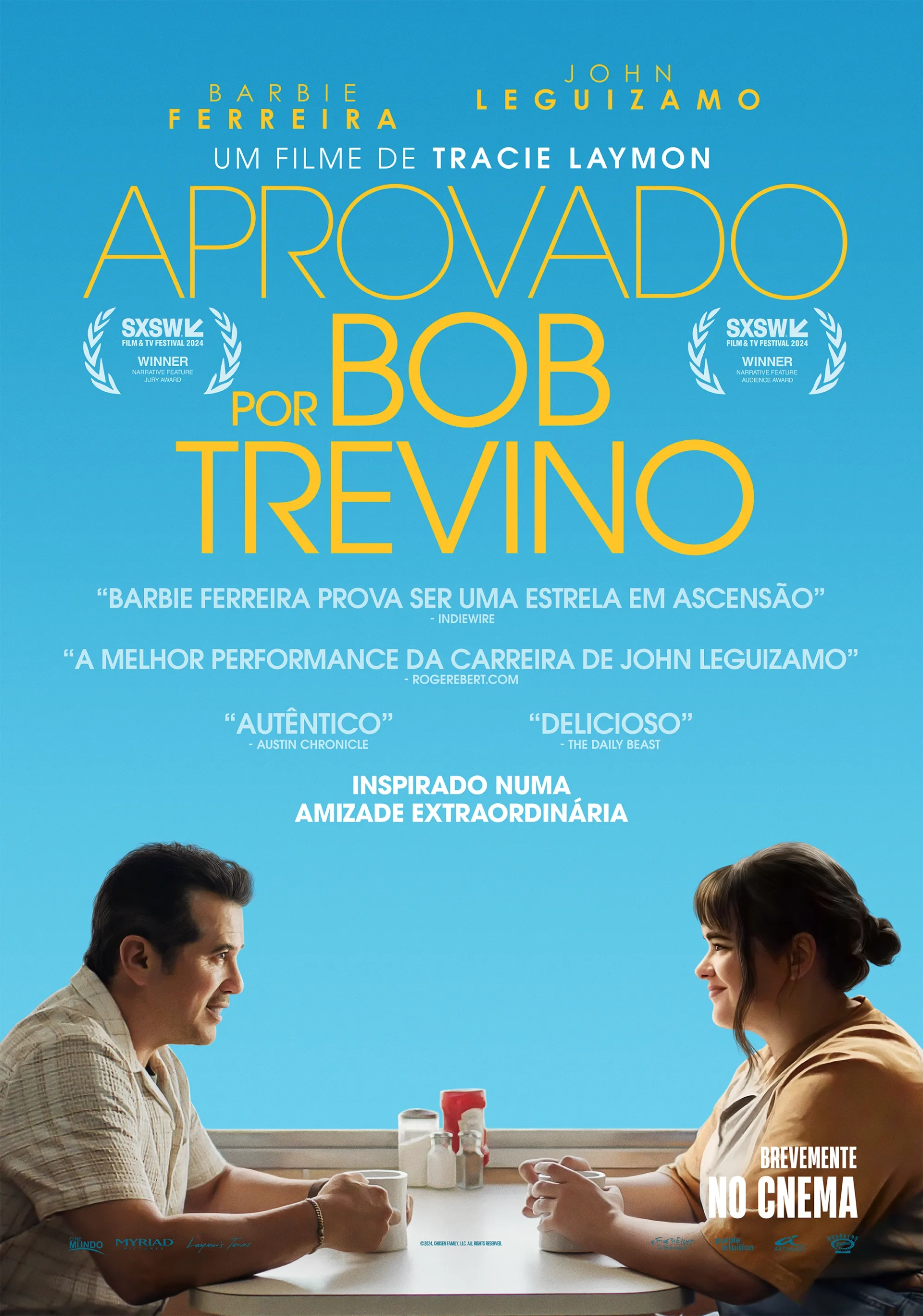 John Leguizamo and Barbie Ferreira in Bob Trevino Likes It (2024)