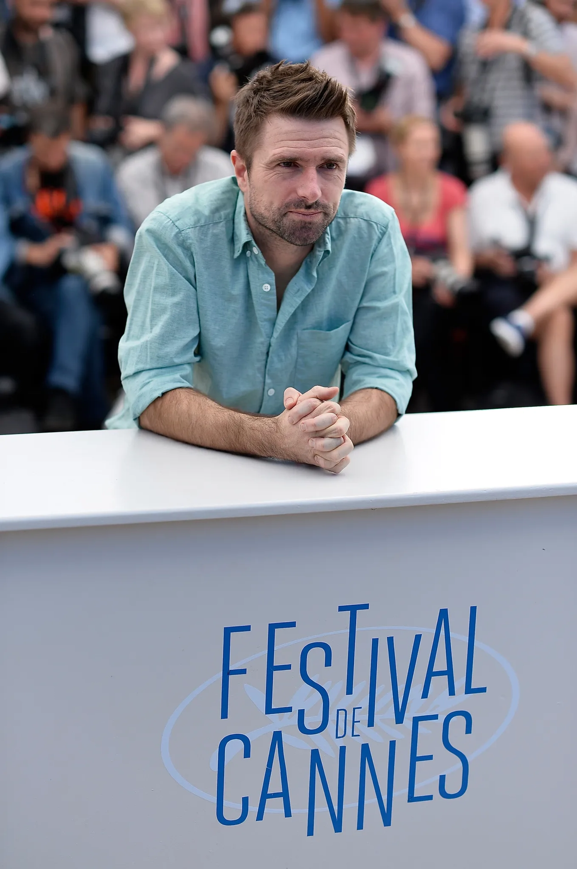 David Michôd at an event for The Rover (2014)