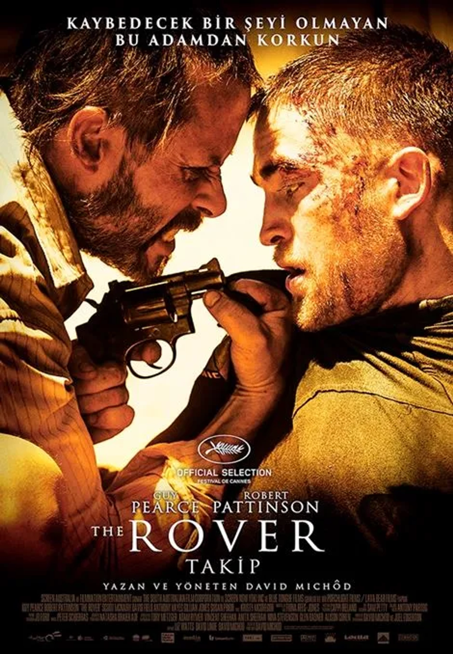 Guy Pearce and Robert Pattinson in The Rover (2014)