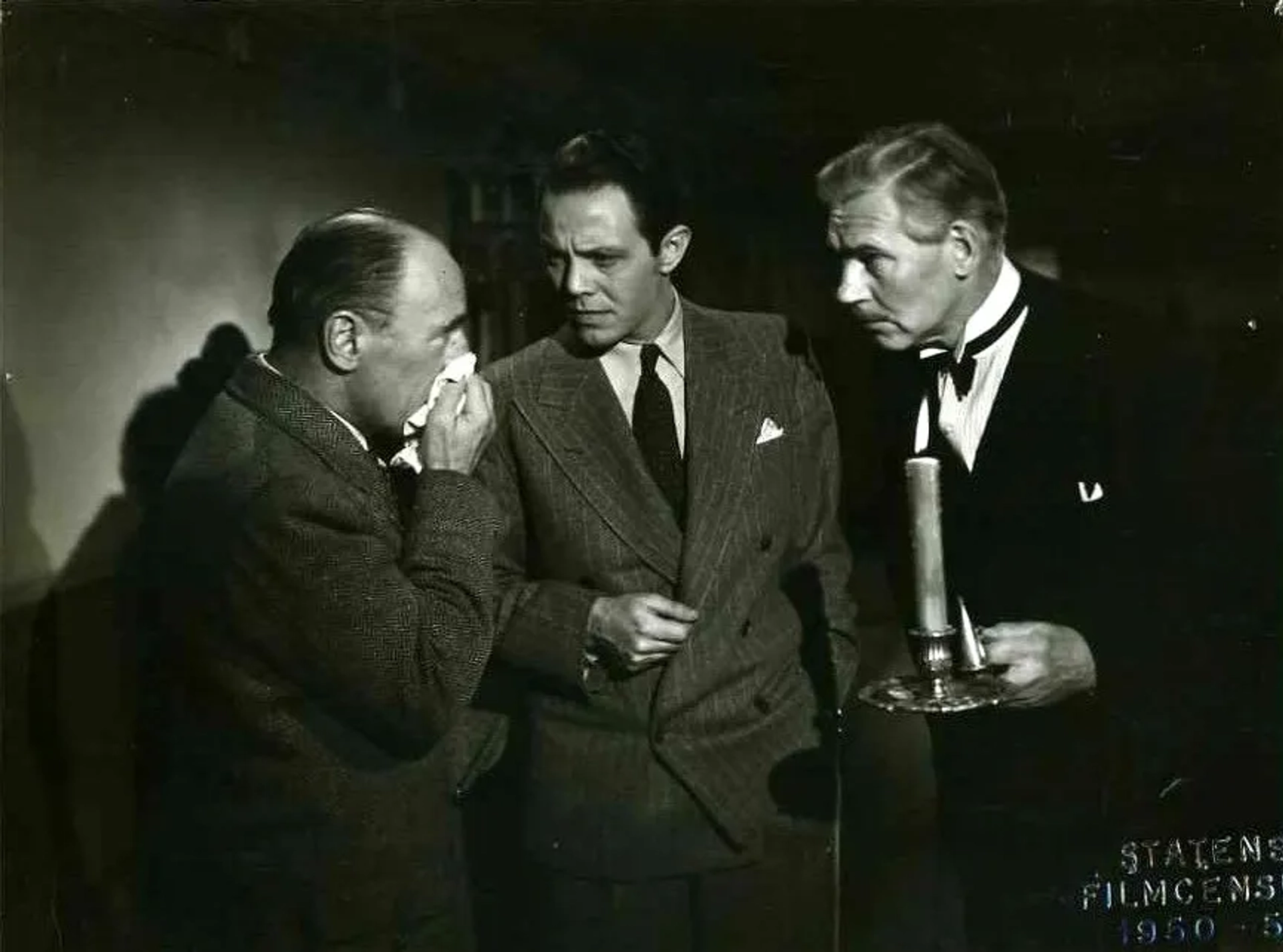 Louis Hayward, Walter Huston, and Roland Young in And Then There Were None (1945)