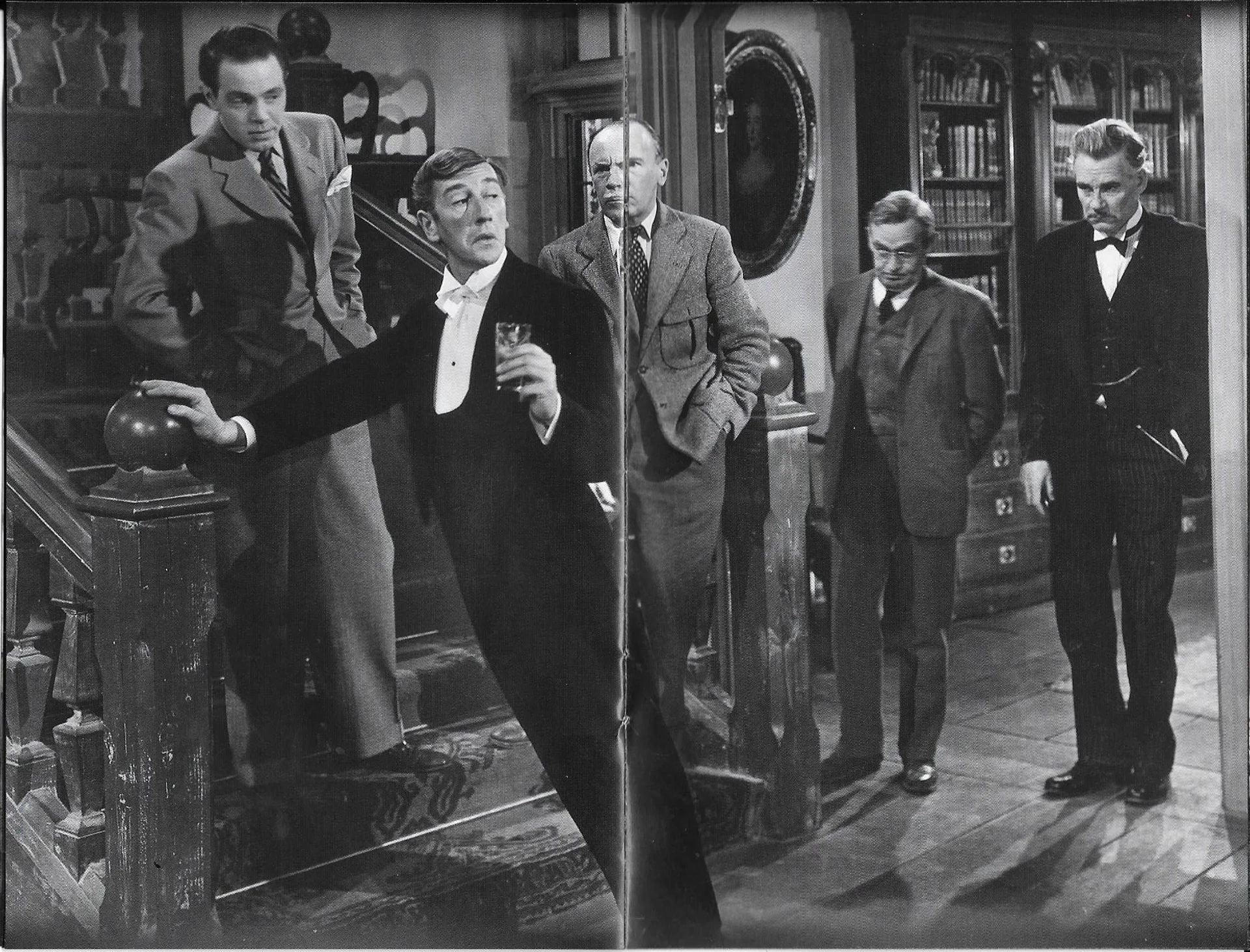 Barry Fitzgerald, Richard Haydn, Louis Hayward, Walter Huston, and Roland Young in And Then There Were None (1945)
