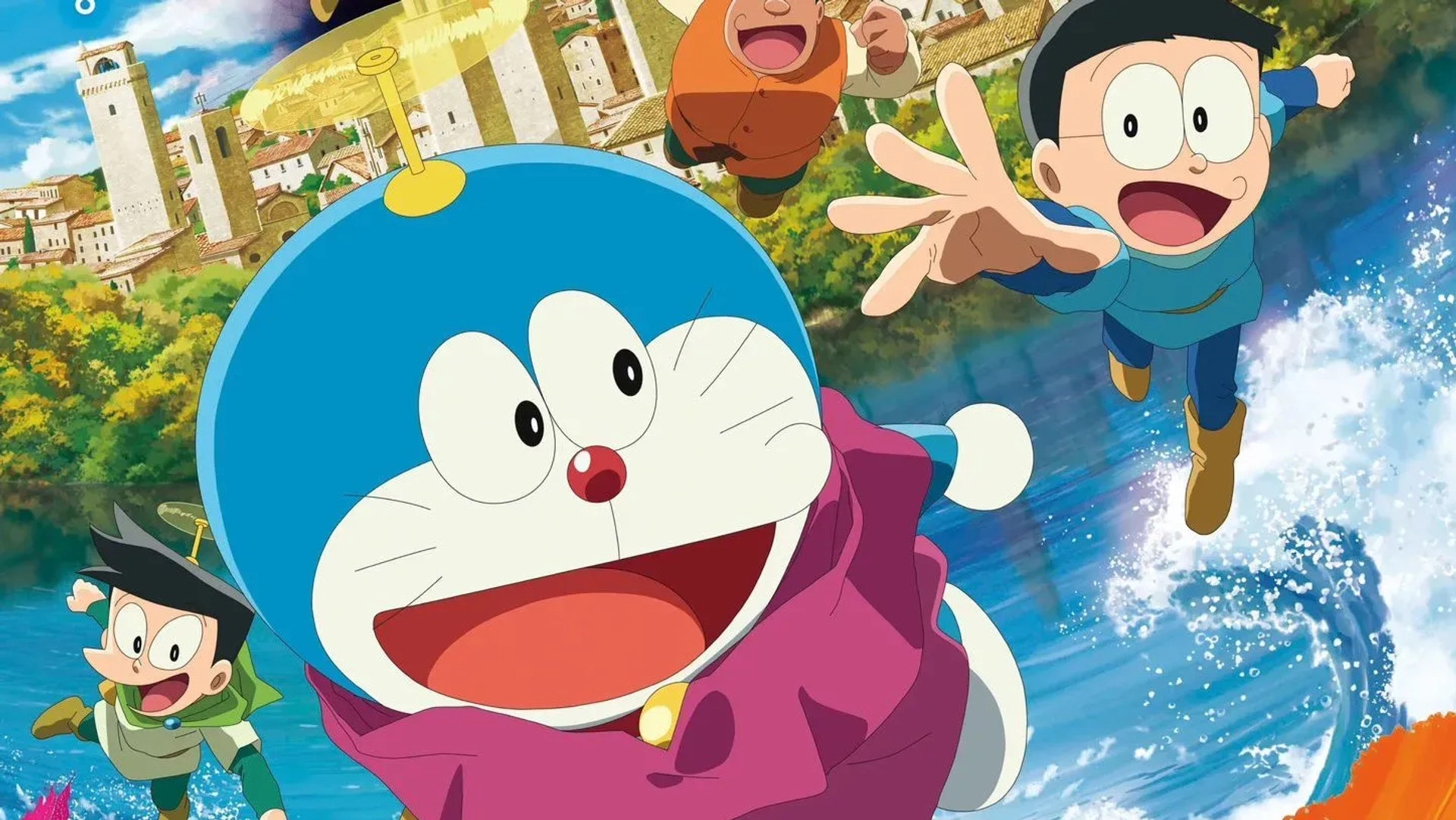 تریلر انیمیشن دورایمون داستان دنیای نقاشی نوبیتا ۲۰۲۵ Eiga Doraemon Nobita no Esekai Monogatari