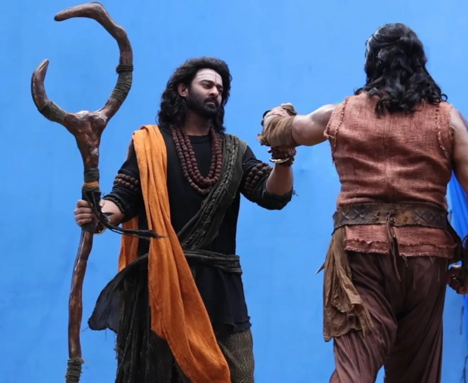 Prabhas and Vishnu Manchu in Kannappa (2025)