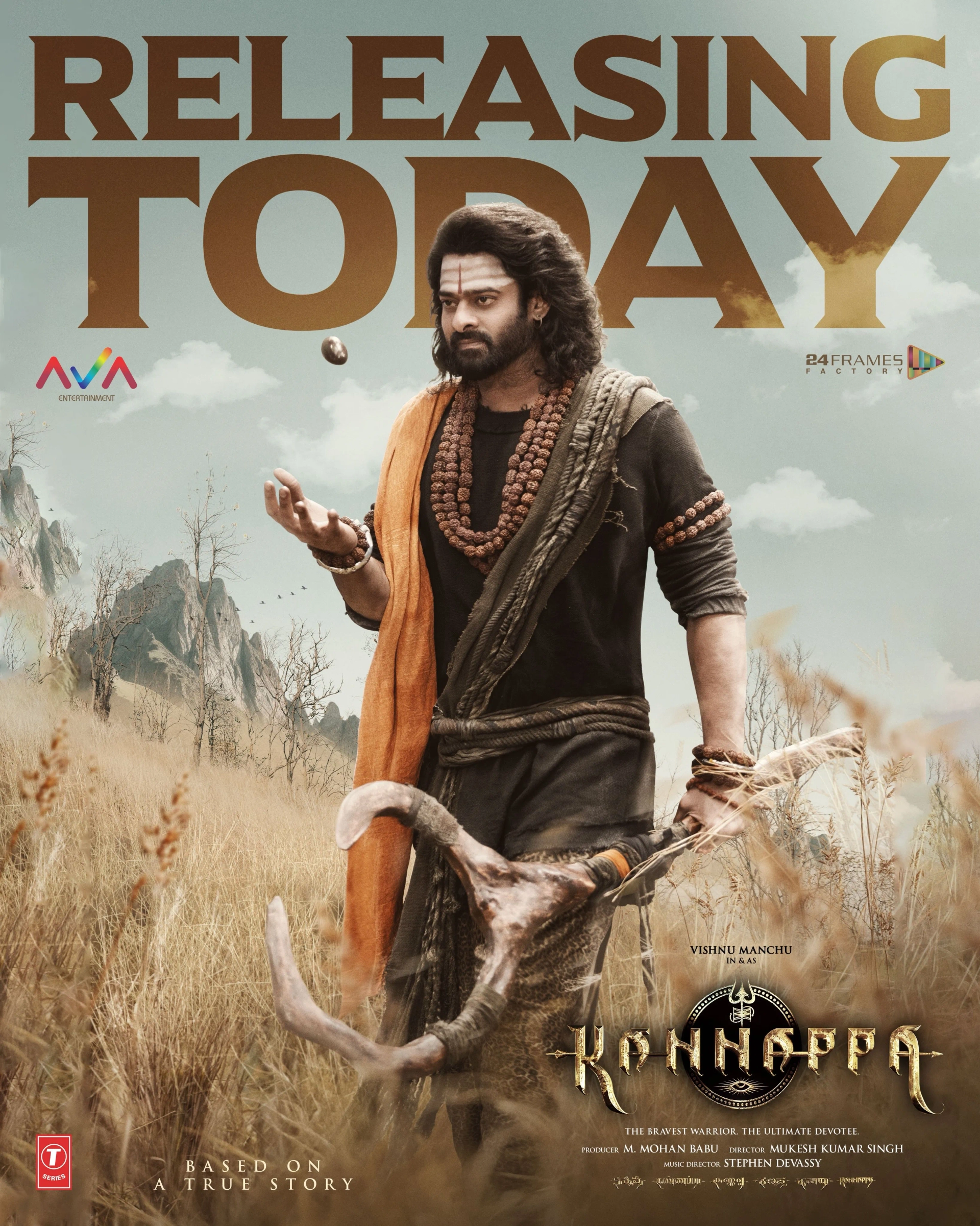 Prabhas in Kannappa (2025)