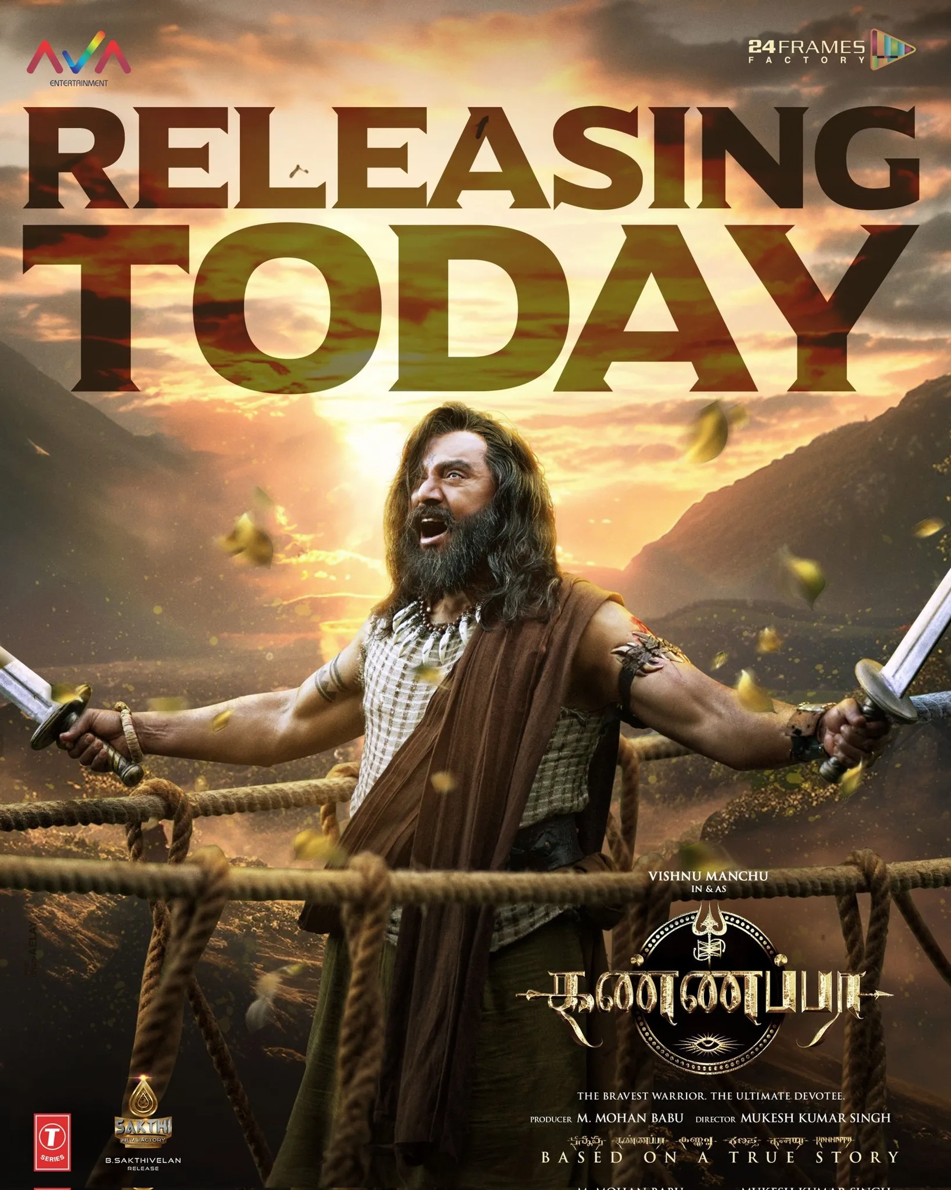 R. Sarathkumar in Kannappa (2025)