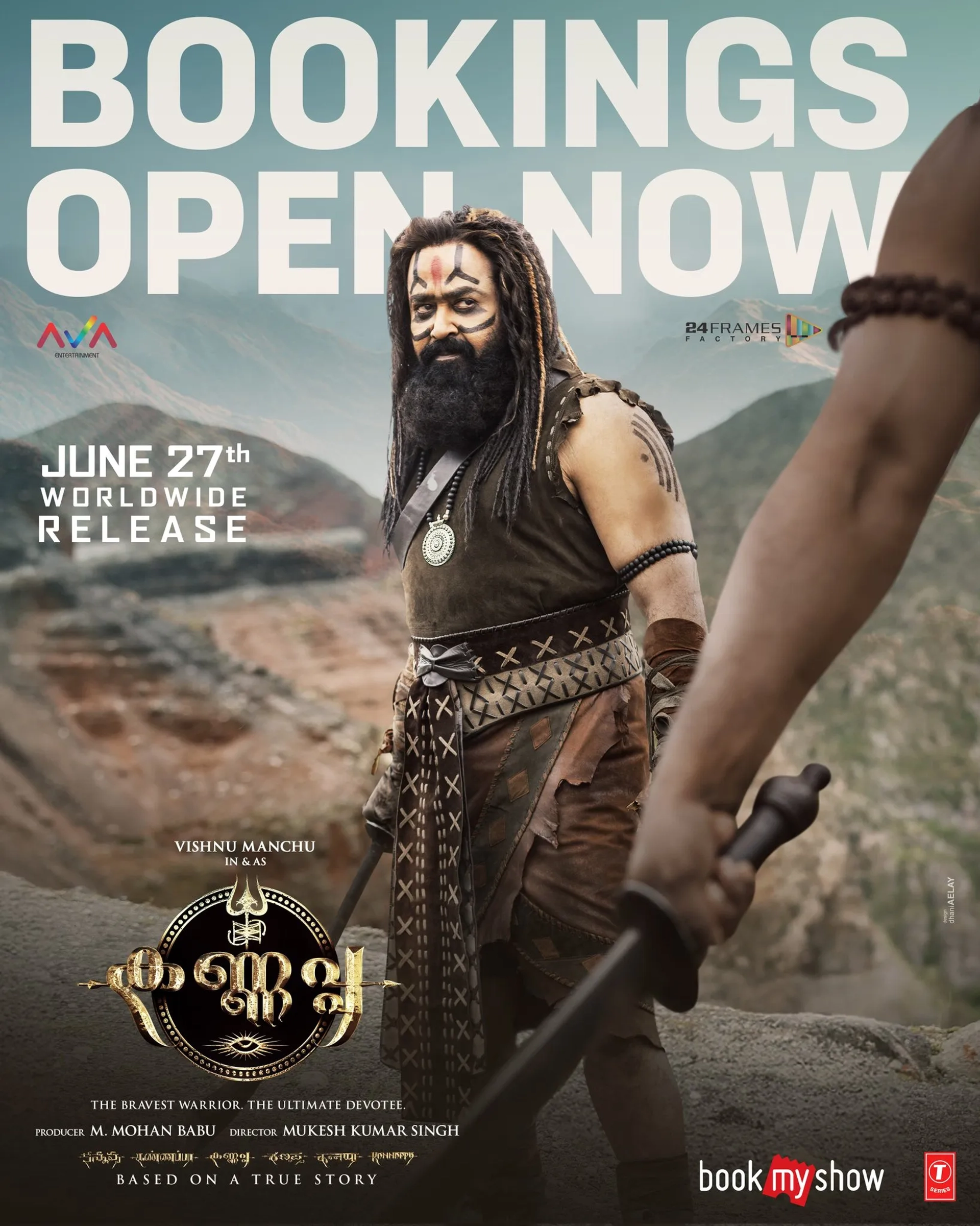 Mohanlal in Kannappa (2025)