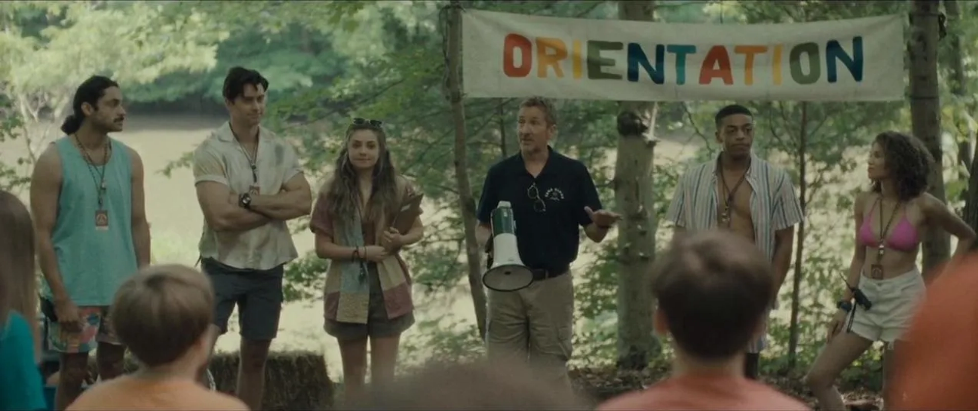Paul Soter, Geoffrey James, Pierson Fode, Samantha Neyland Trumbo, Giorgia Whigham, and Maxwell Whittington-Cooper in Marshmallow (2025)
