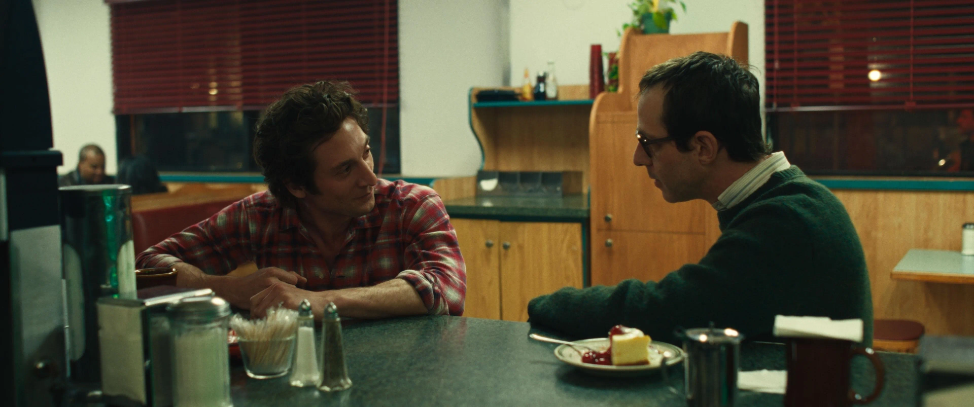 Jeremy Strong and Jeremy Allen White in Springsteen: Deliver Me from Nowhere (2025)