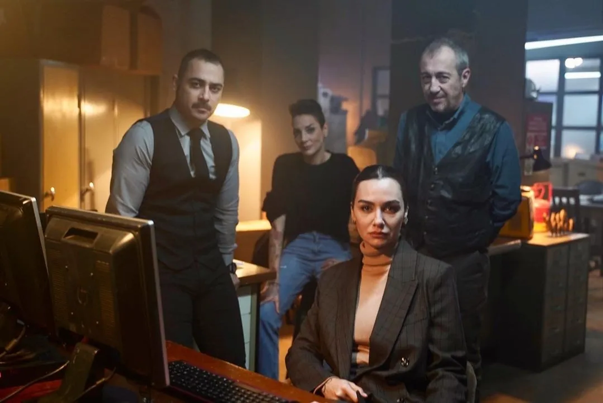 Birce Akalay and Olgun Toker in Graveyard (2022)