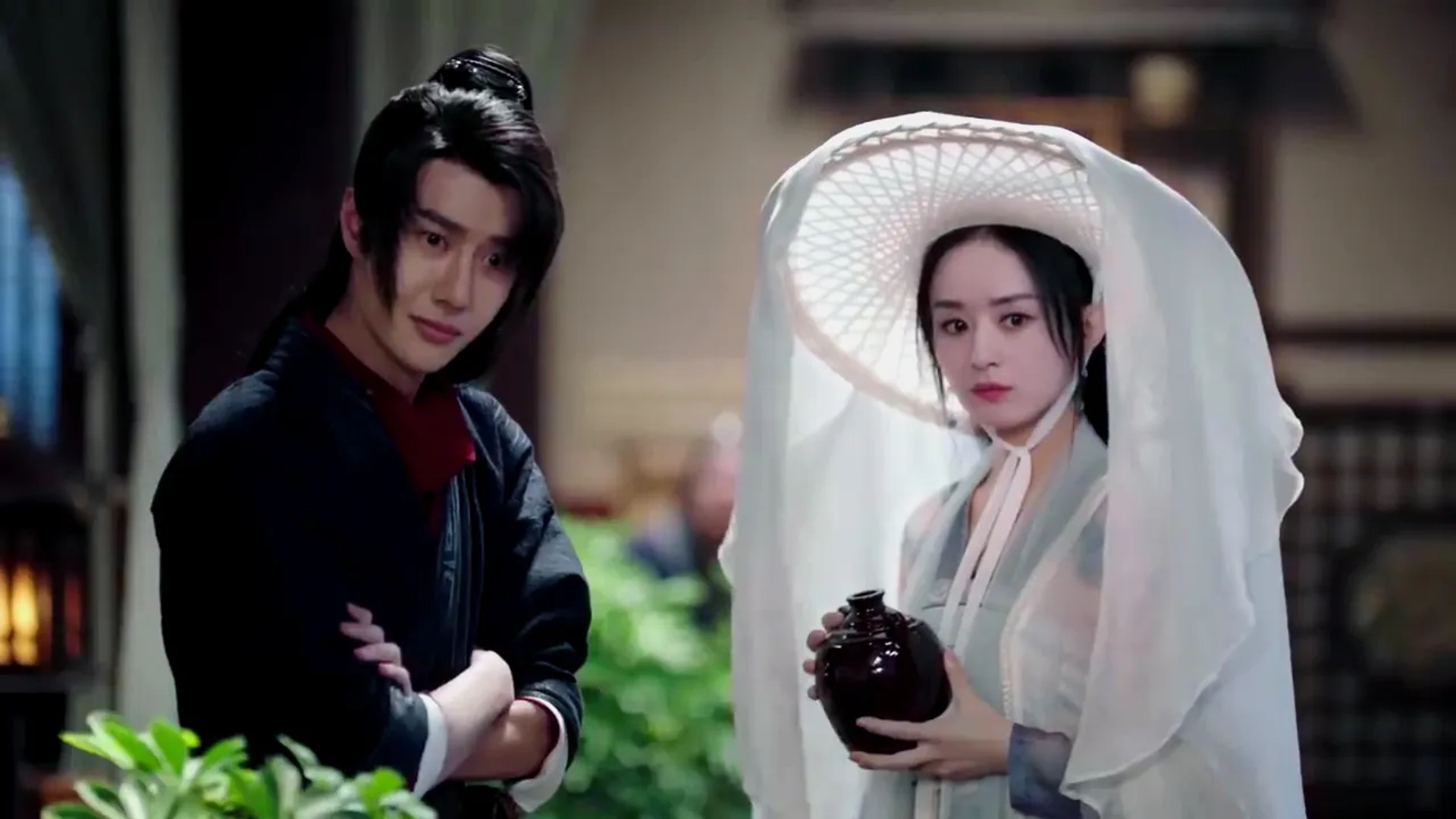 Liying Zhao and Yibo Wang in Legend of Fei (2020)