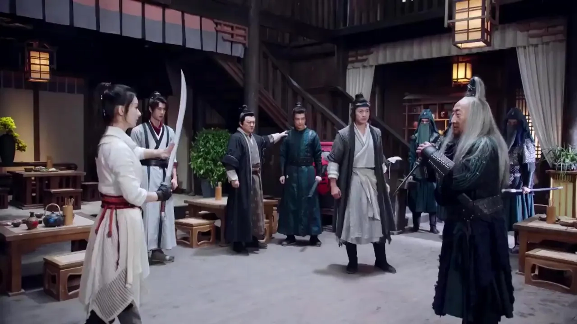 Liying Zhao and Yibo Wang in Legend of Fei (2020)