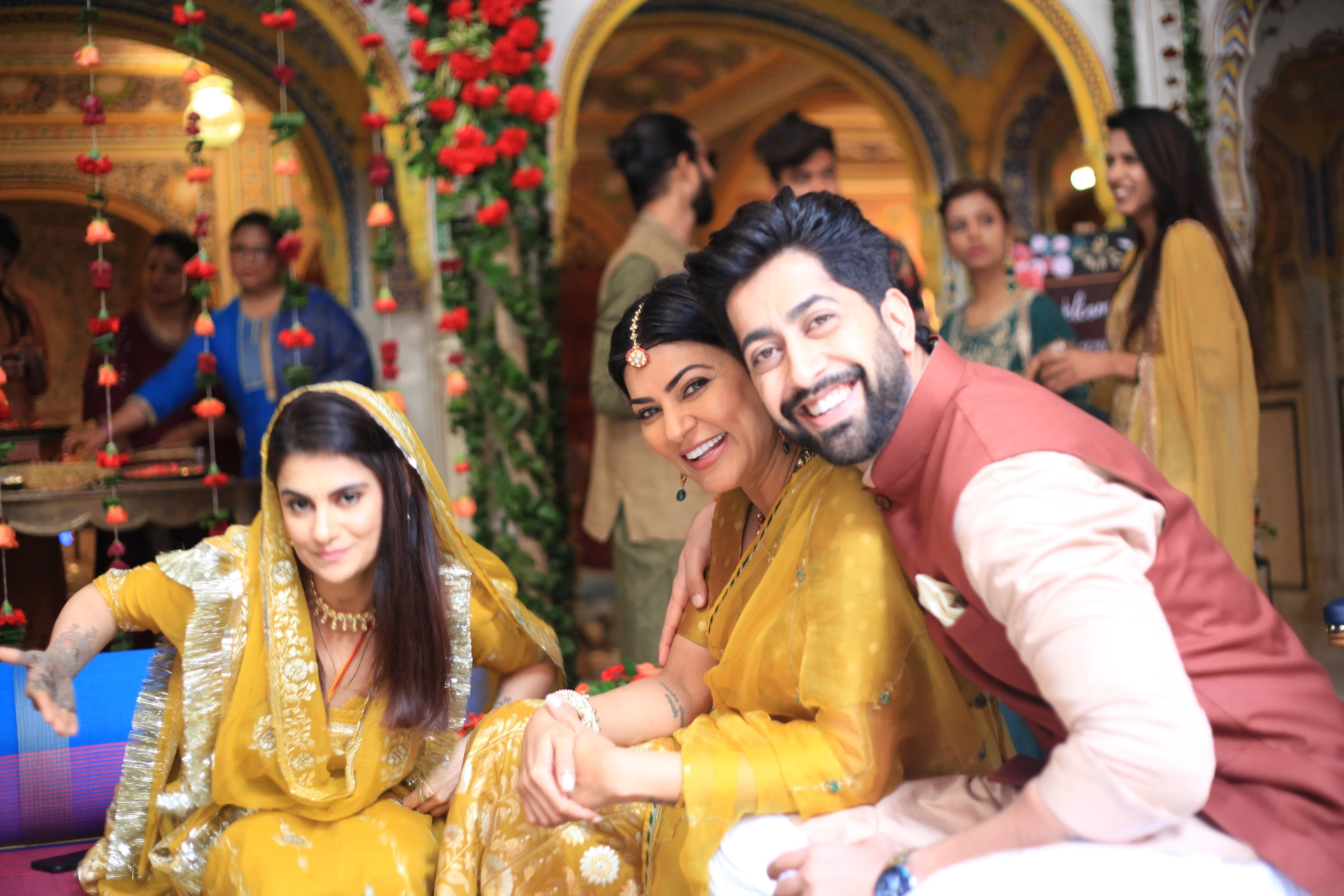 Sushmita Sen and Ankur Bhatia in Aarya (2020)