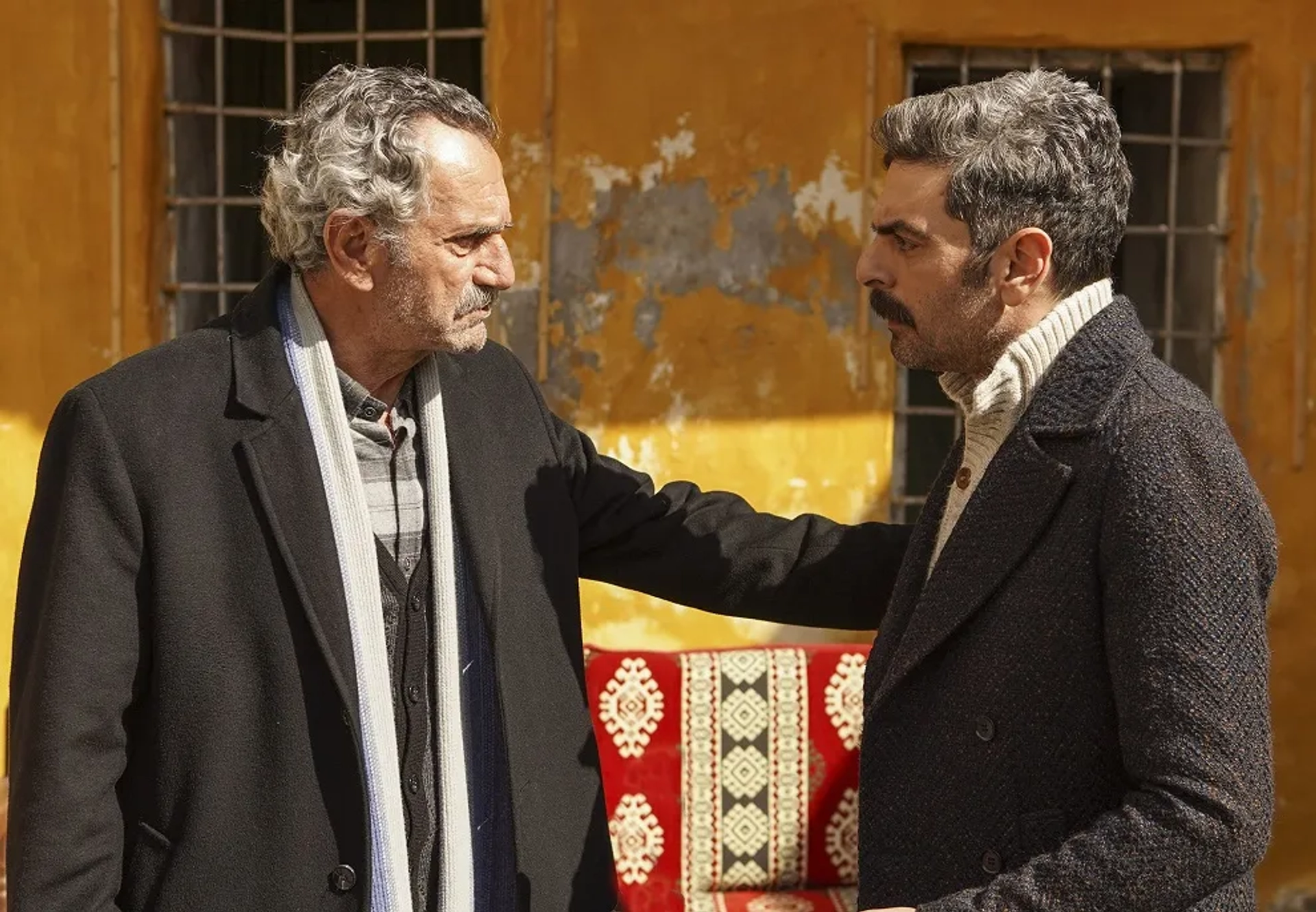 Menderes Samancilar and Mehmet Ali Nuroglu in Guvercin (2019)