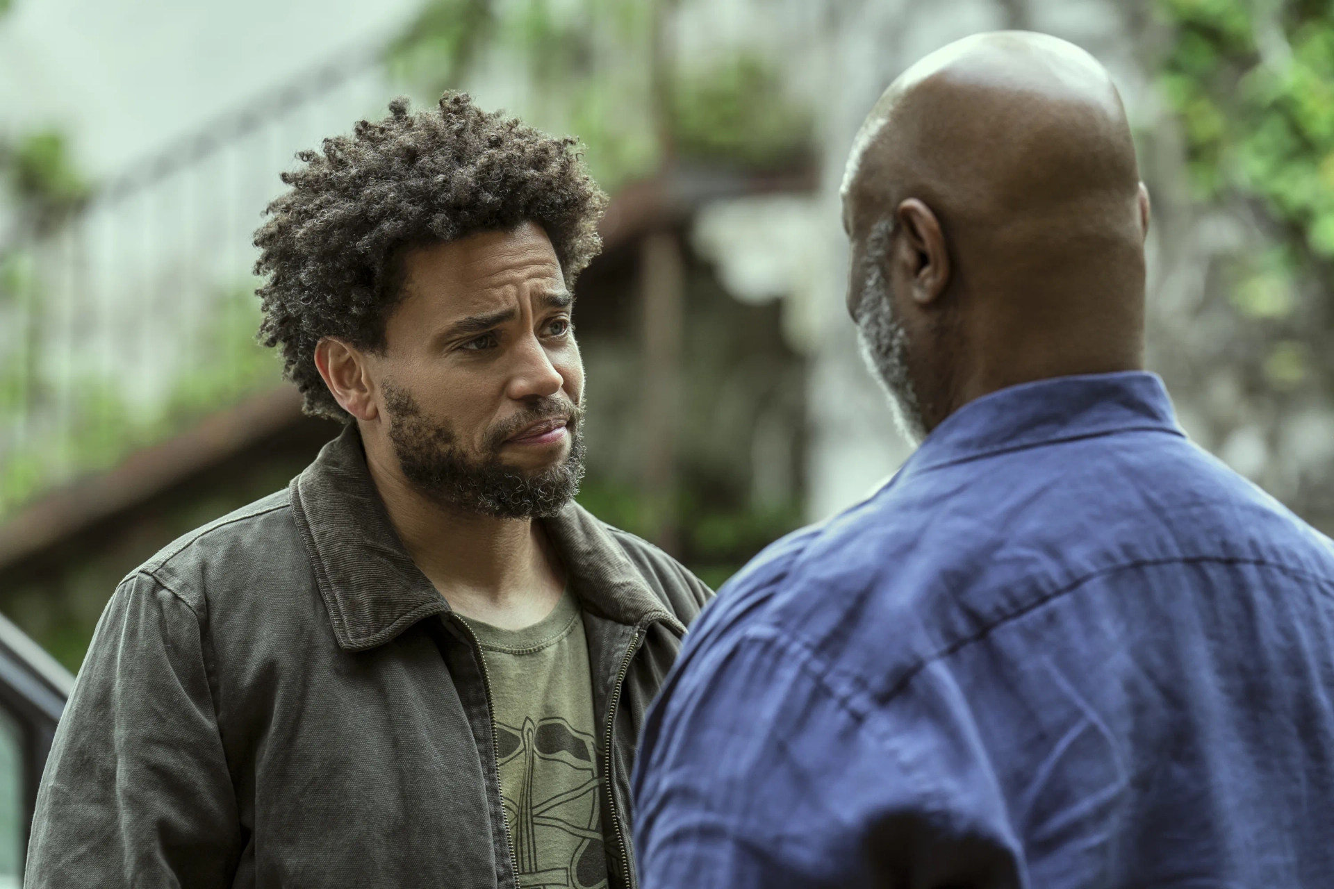 Robert Wisdom and Michael Ealy in The Terminal List: Dark Wolf (2025)