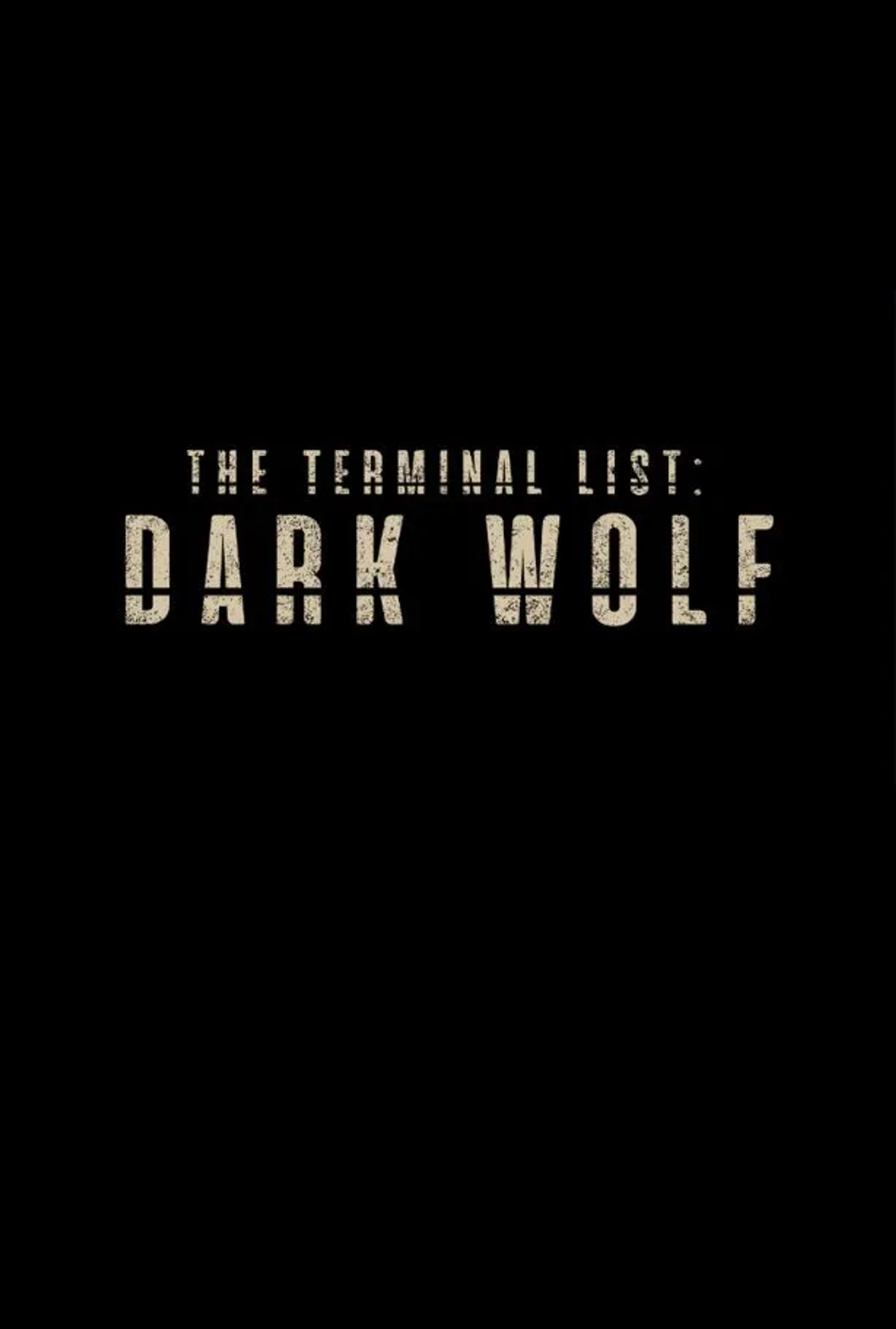 The Terminal List: Dark Wolf (2025)