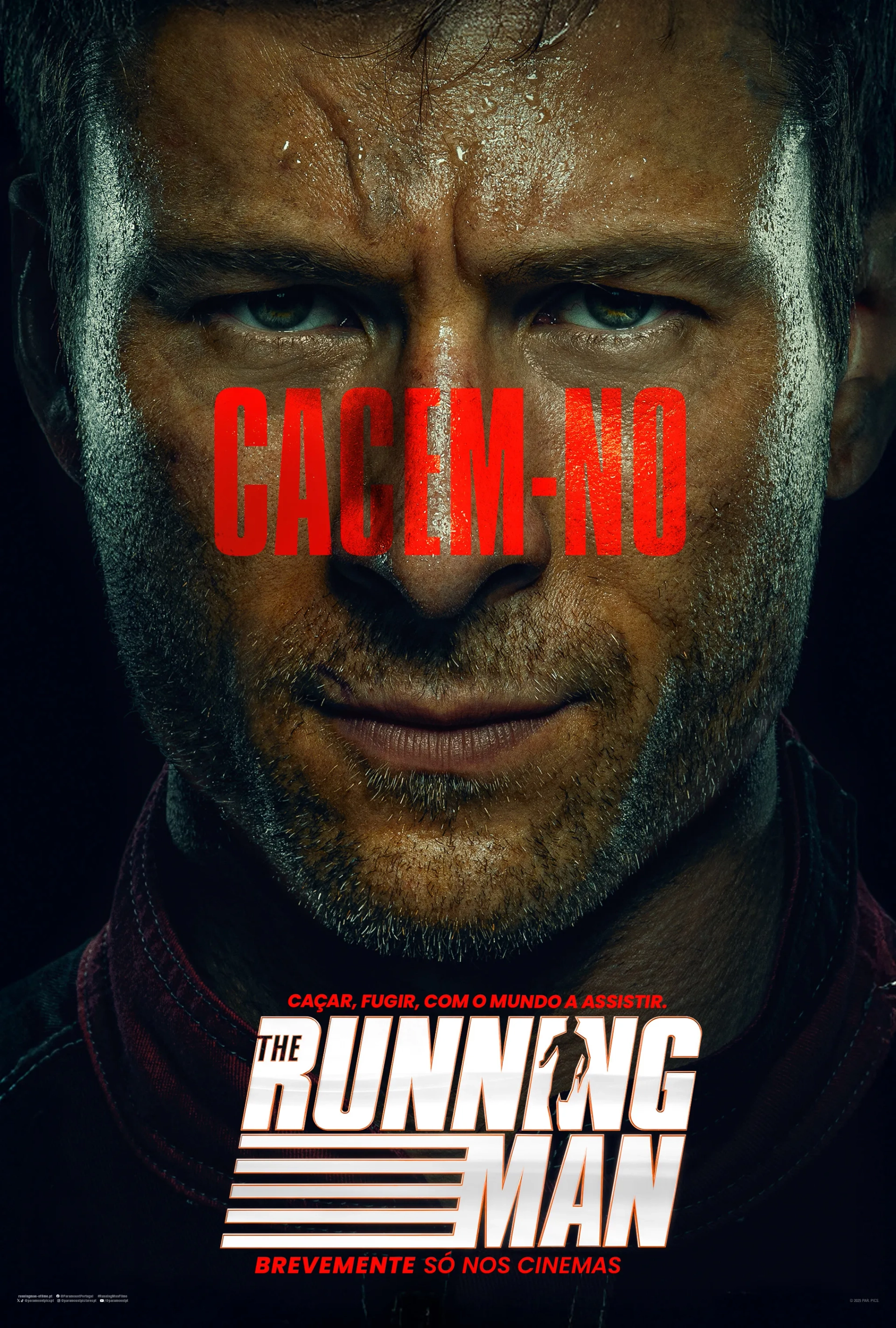 Glen Powell in The Running Man (2025)