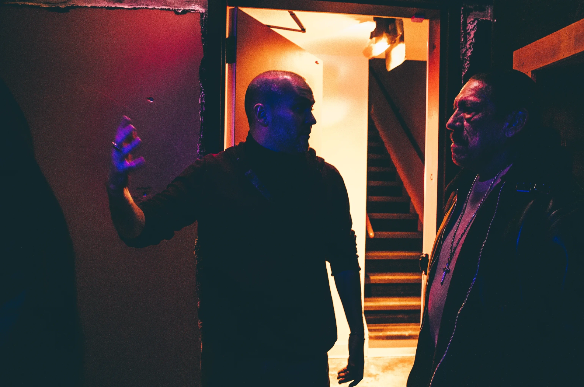 Danny Trejo and Stimson Snead in Tim Travers & the Time Travelers Paradox (2024)