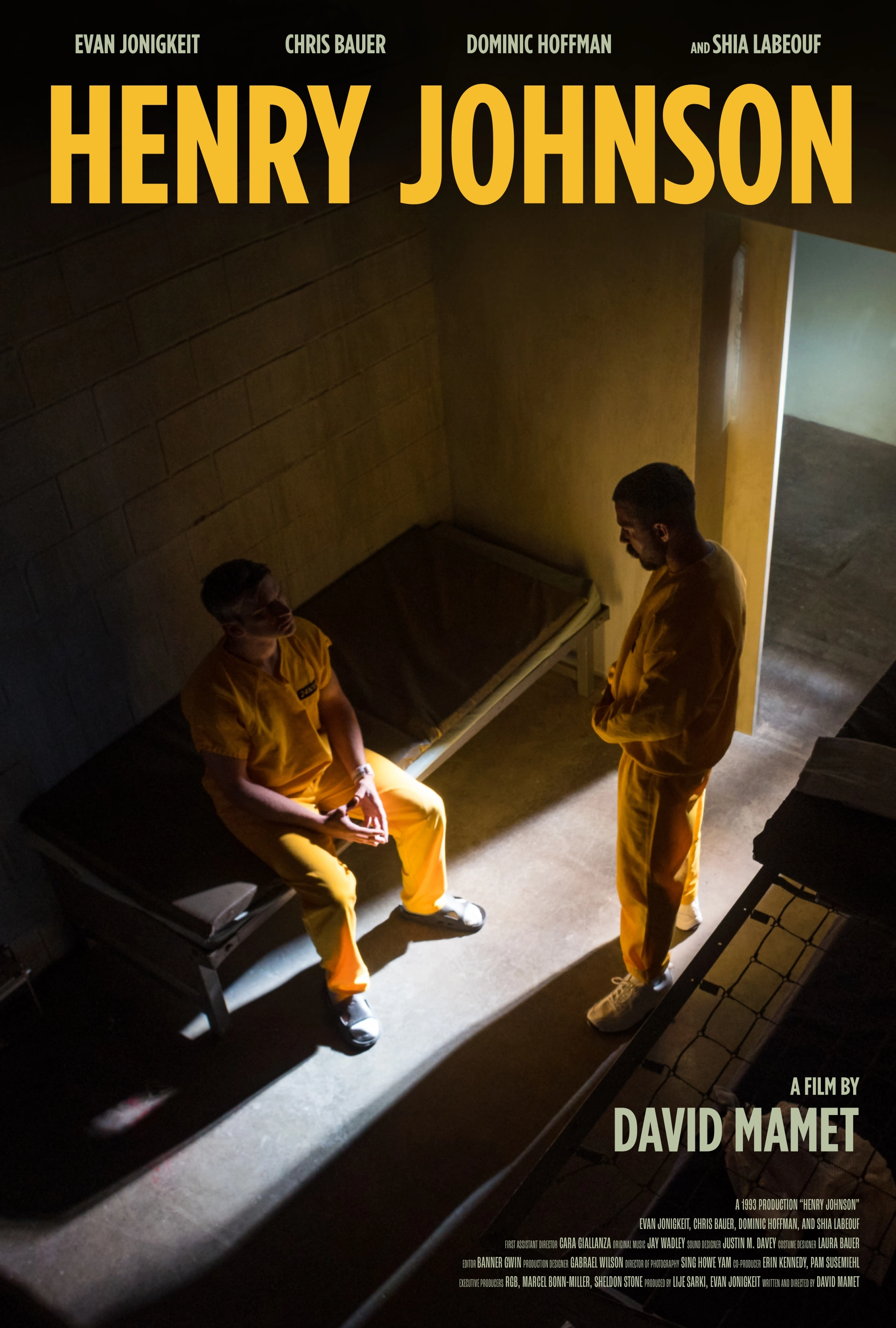 Shia LaBeouf and Evan Jonigkeit in Henry Johnson (2025)