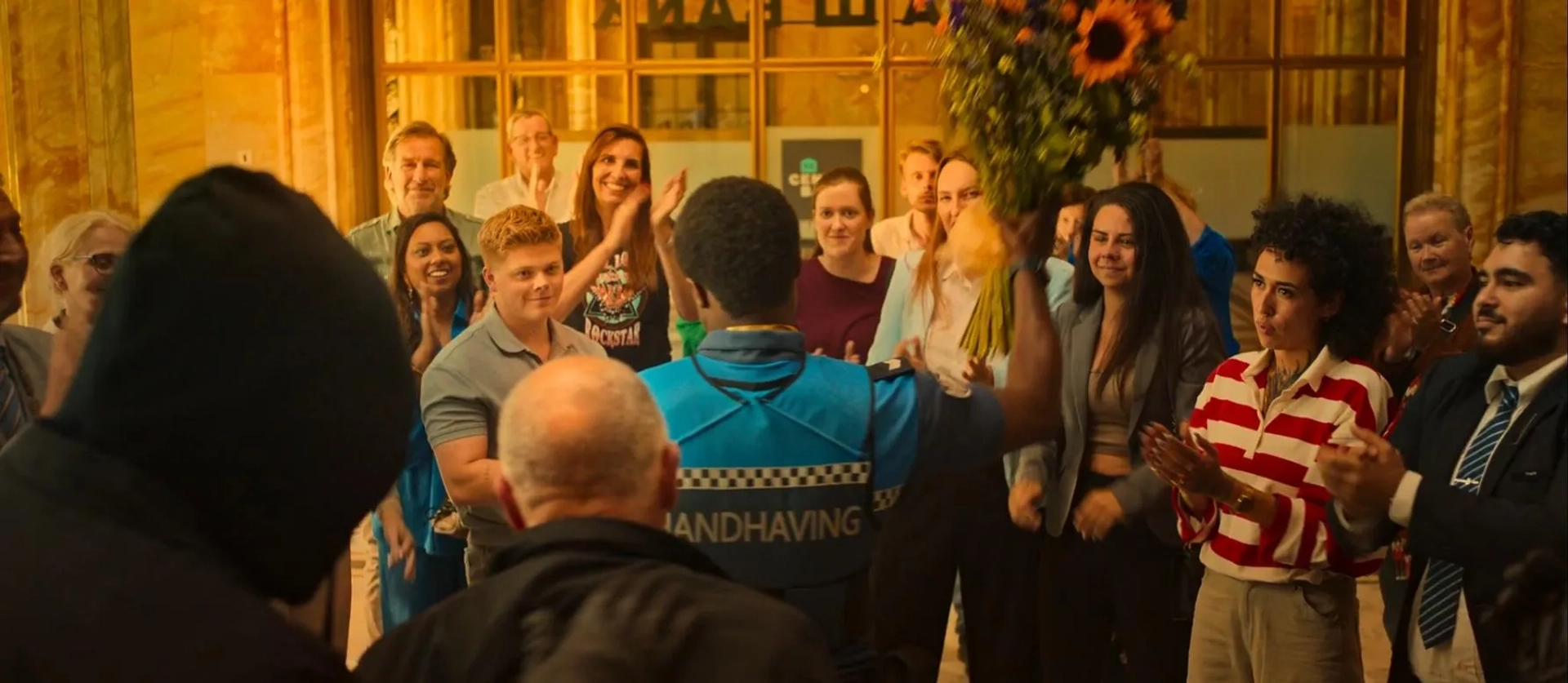 Raymond Thiry, Jandino Asporaat, and Dennis Eleveld in Almost Cops (2025)