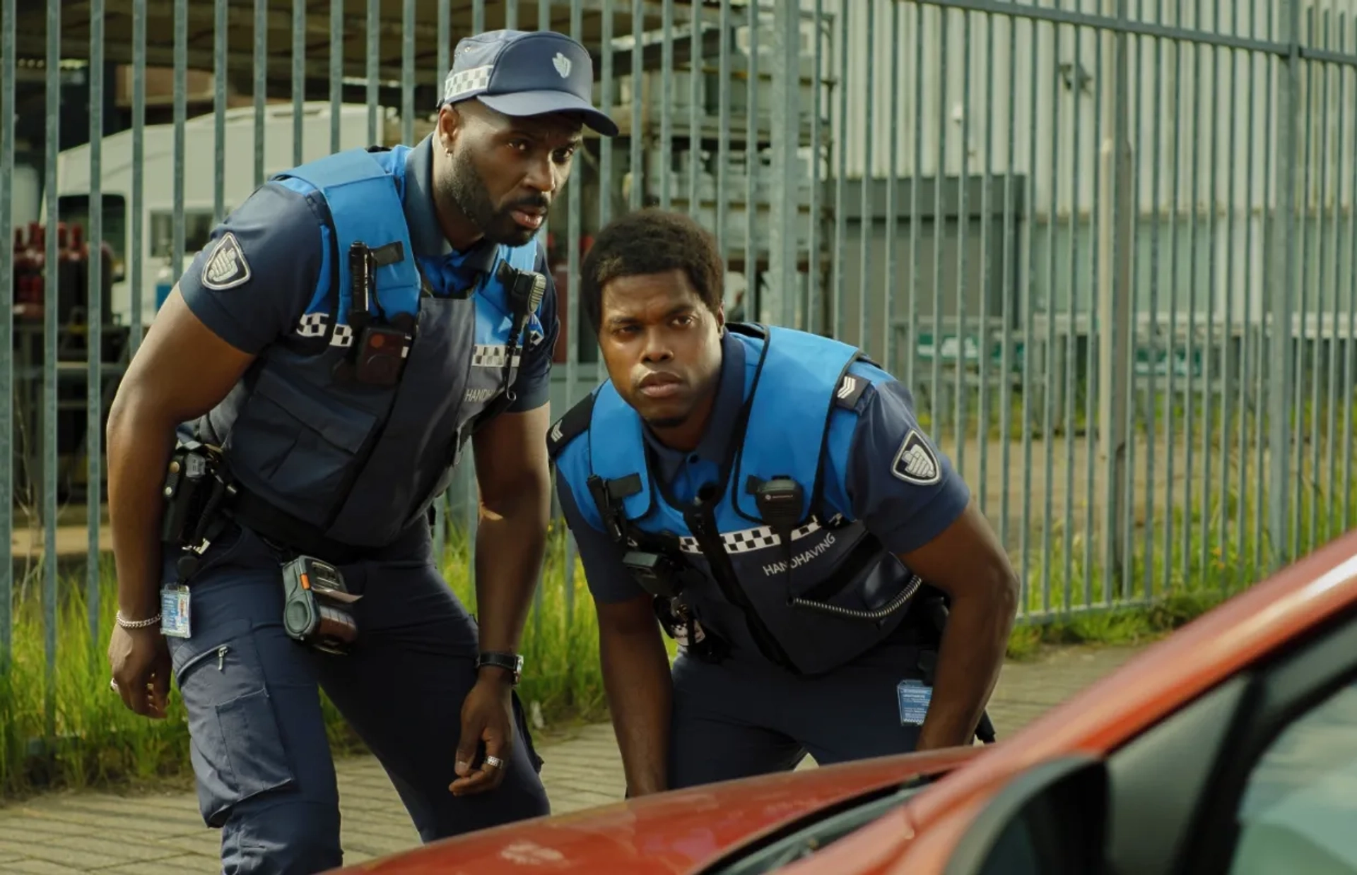 Werner Kolf and Jandino Asporaat in Almost Cops (2025)