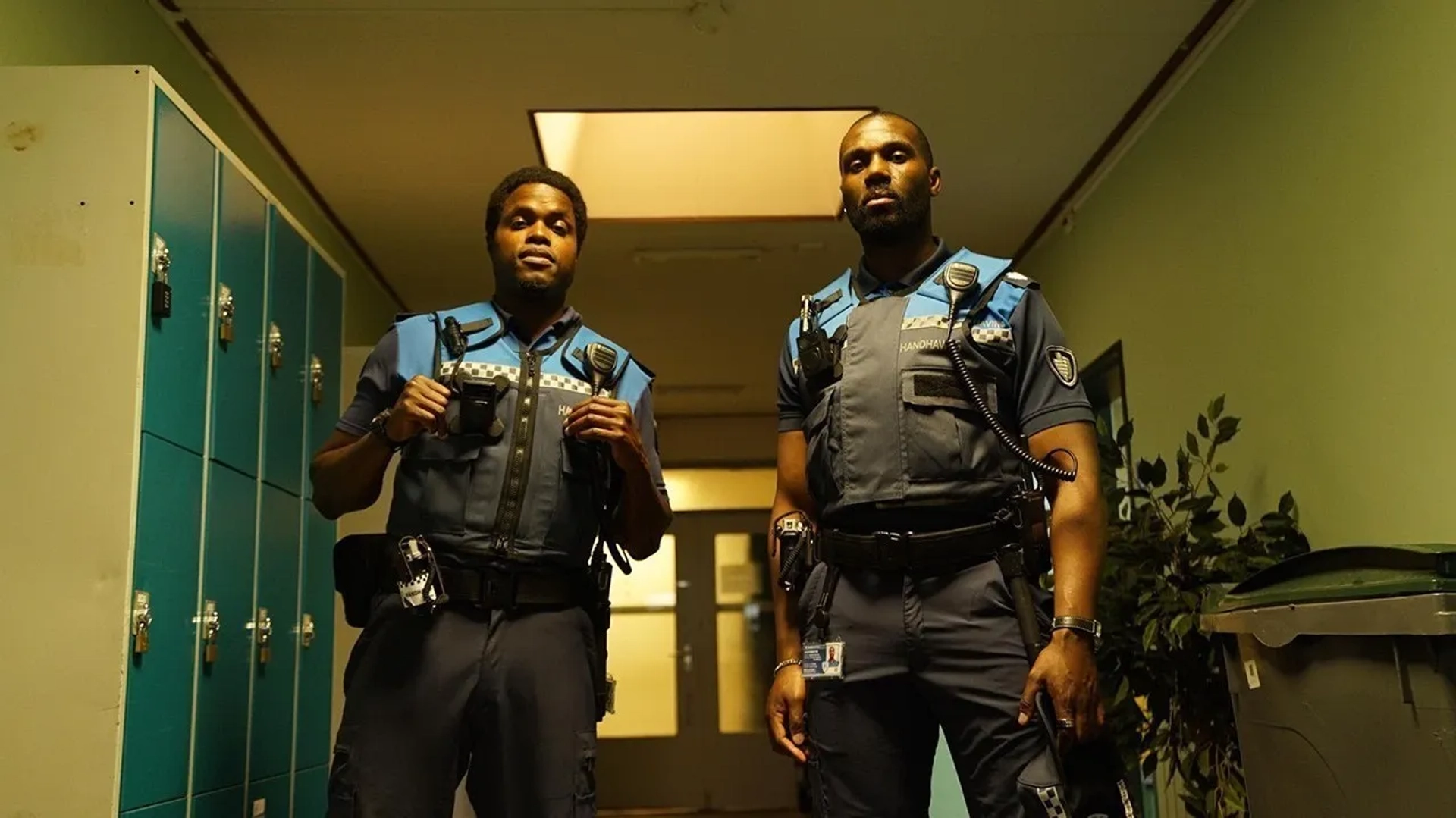 Werner Kolf and Jandino Asporaat in Almost Cops (2025)