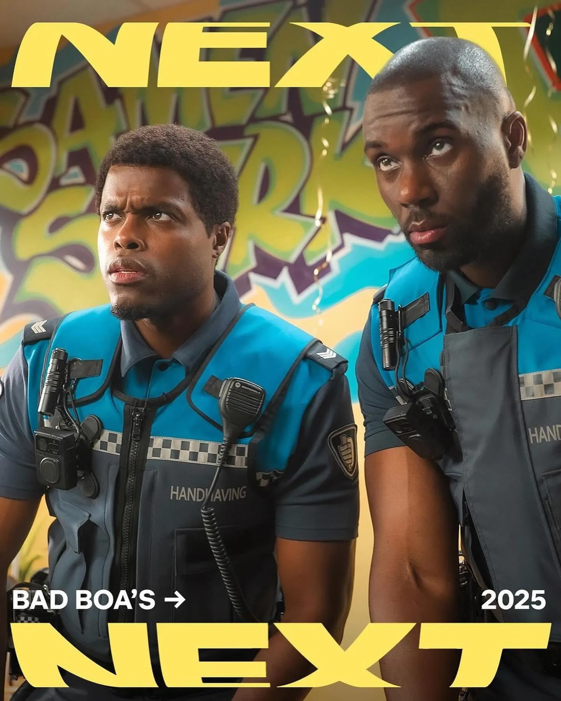 Werner Kolf and Jandino Asporaat in Almost Cops (2025)